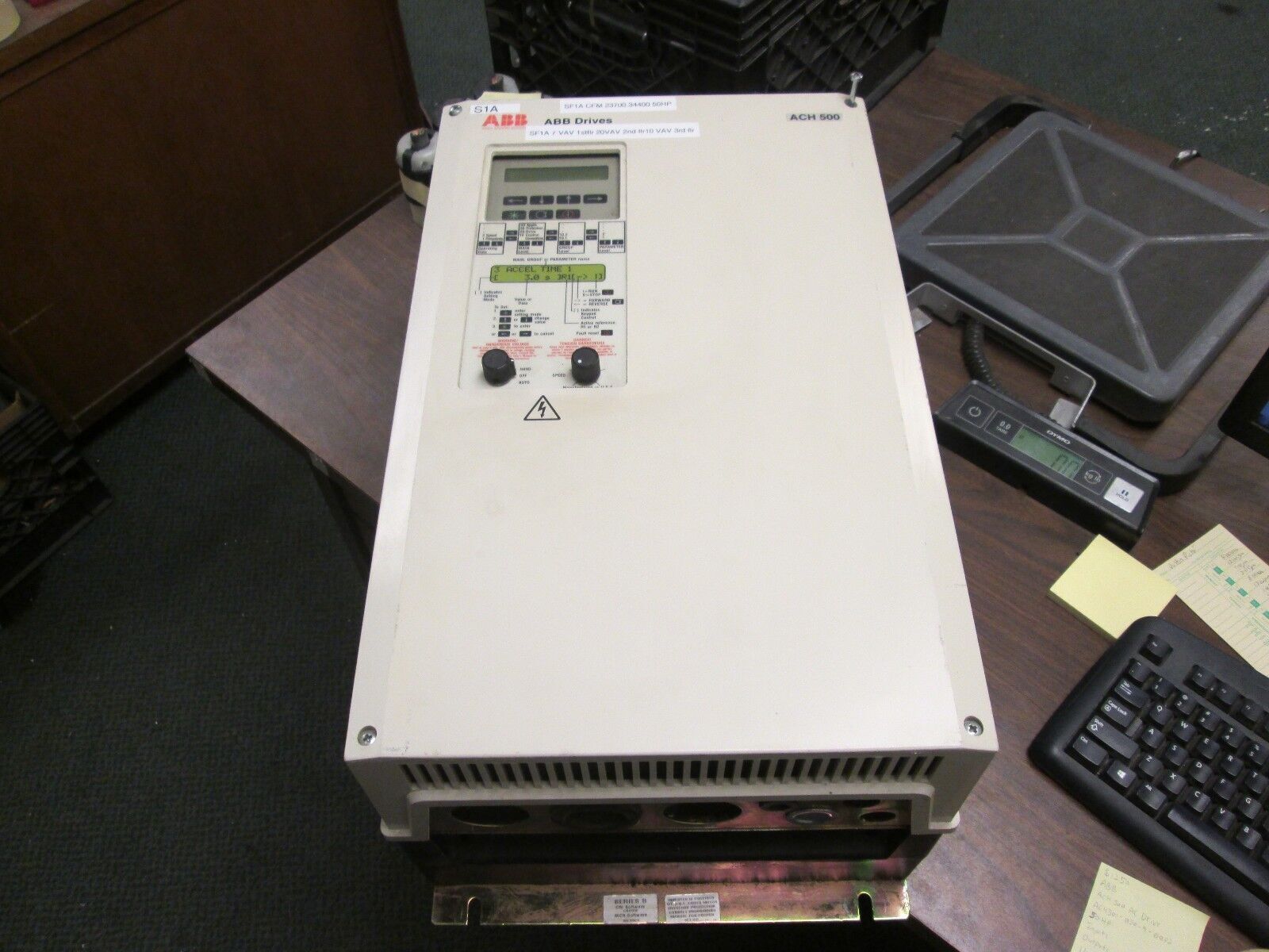 ABB ACH 500 AC Drive ACH501-050-4-00P2 50HP Used
