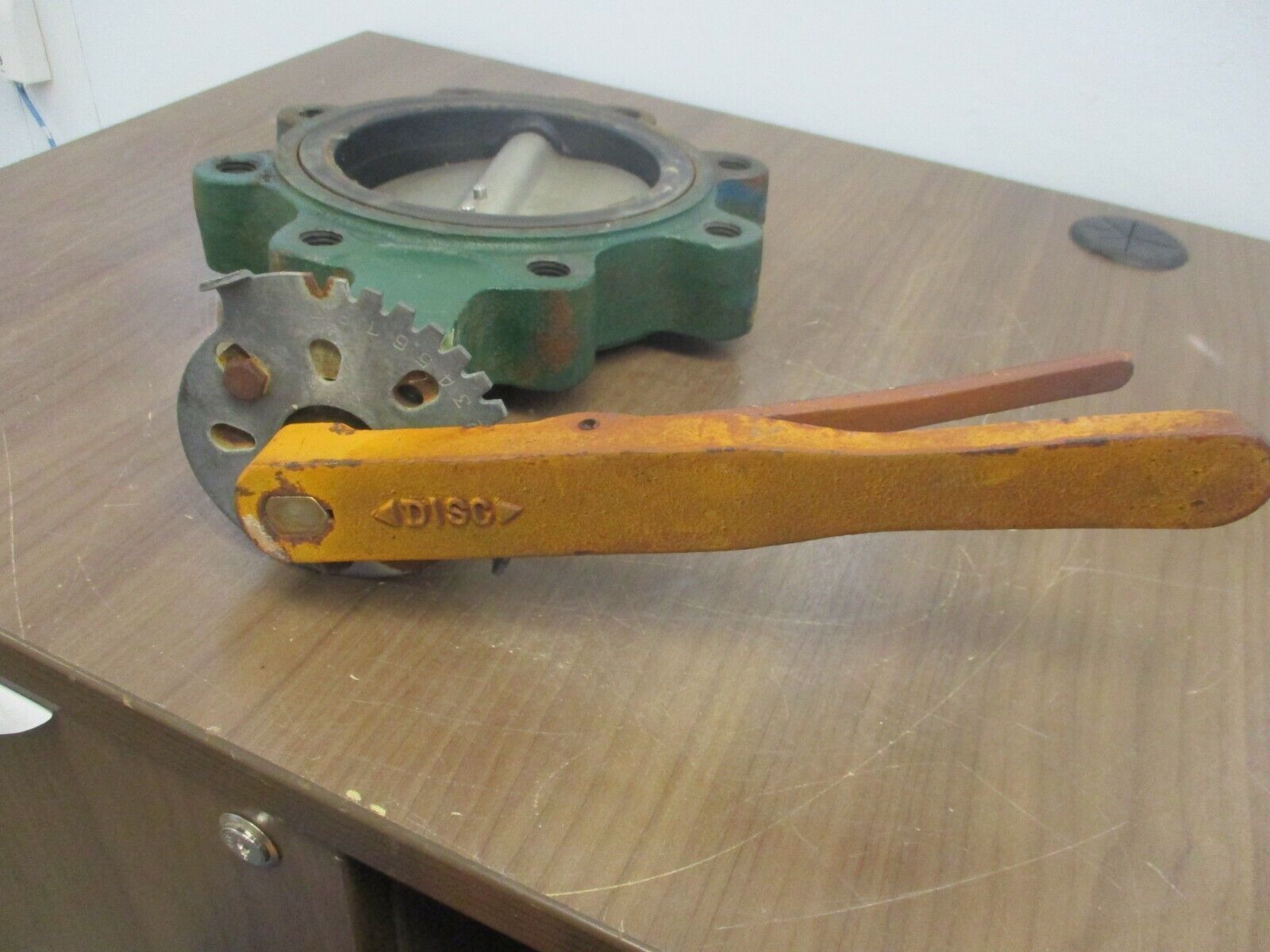 Misc. Brand Butterfly Valve Size: 6" Used
