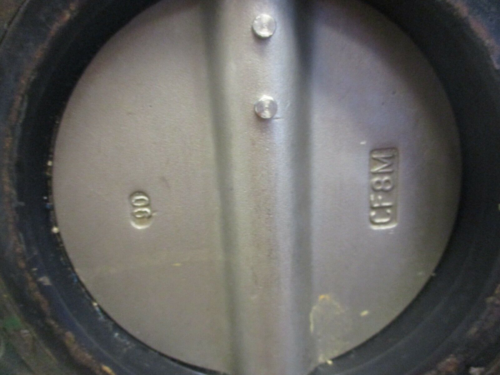 Misc. Brand Butterfly Valve Size: 6" Used