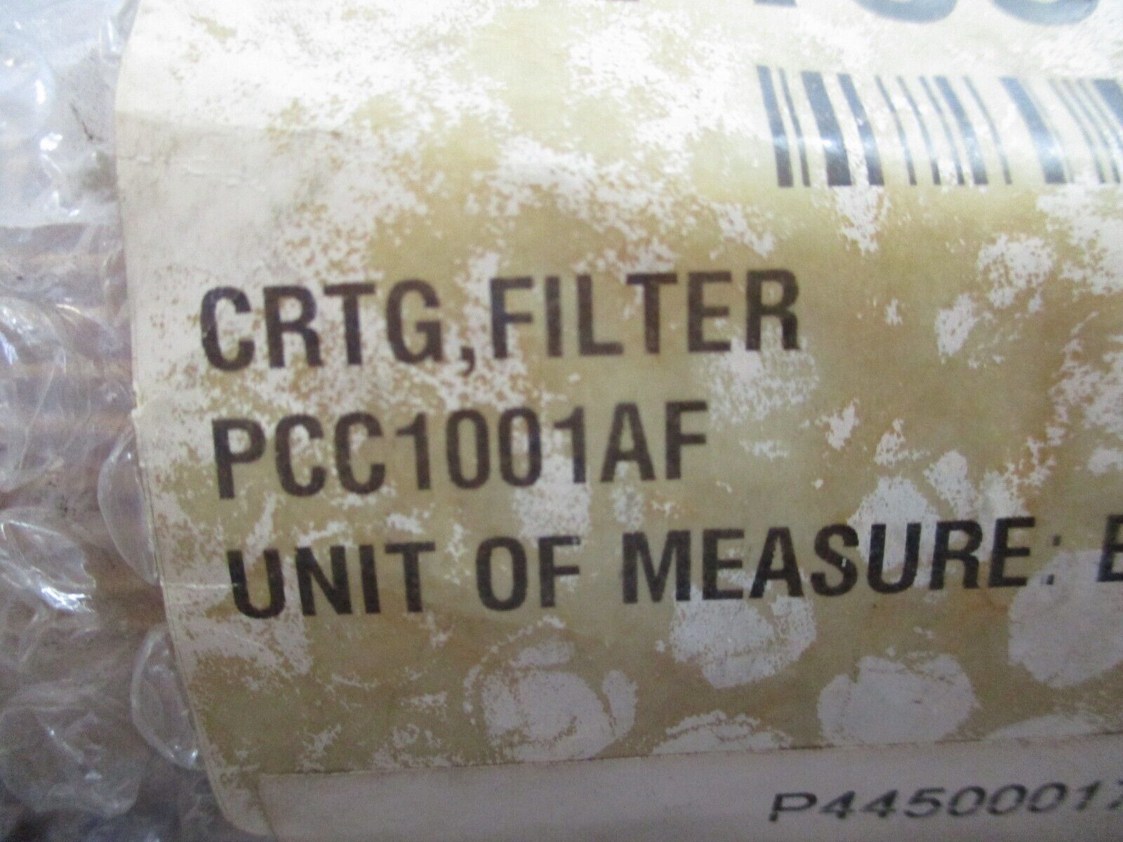 Pneumatic Products Filter Cartridge PCC1001AF New Surplus