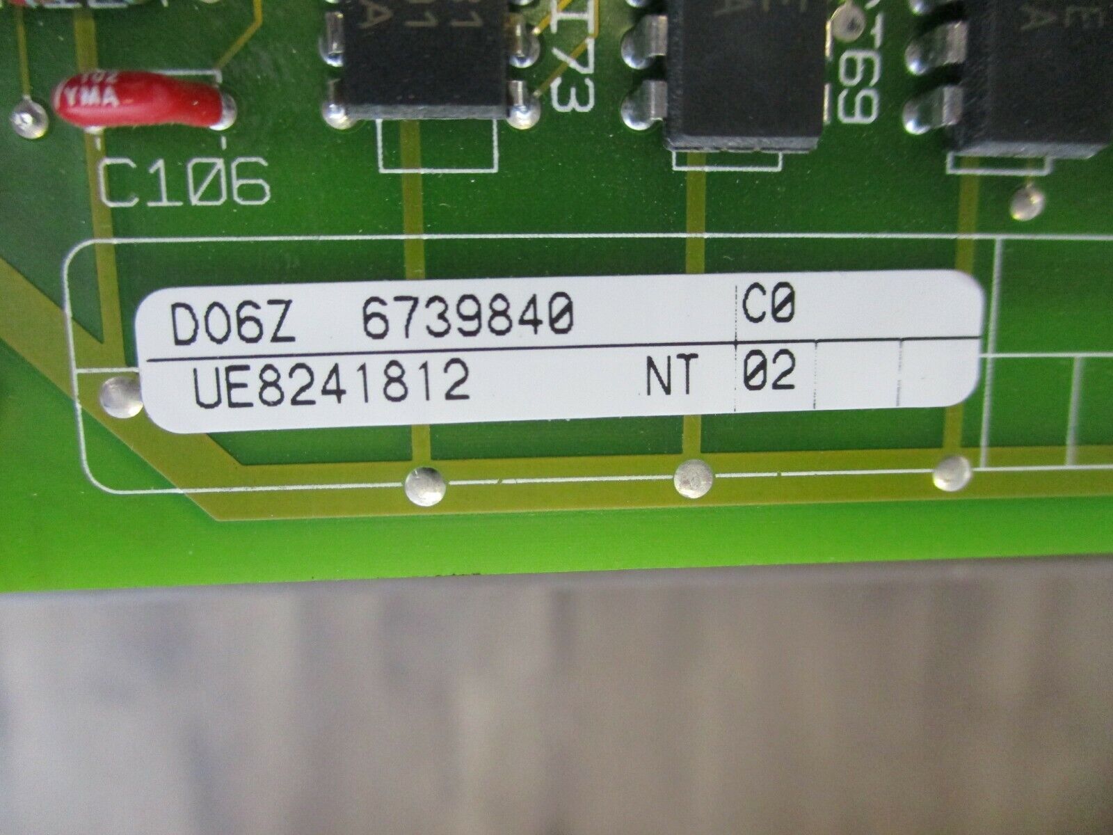 MGE CROZ_US/DO6Z Control Board Assembly 6740838/6739840 Used