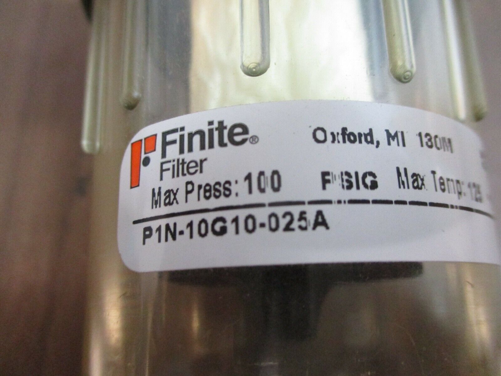 Parker Replacement Element P1N-10G10-025A 100PSIG 125°F New Surplus