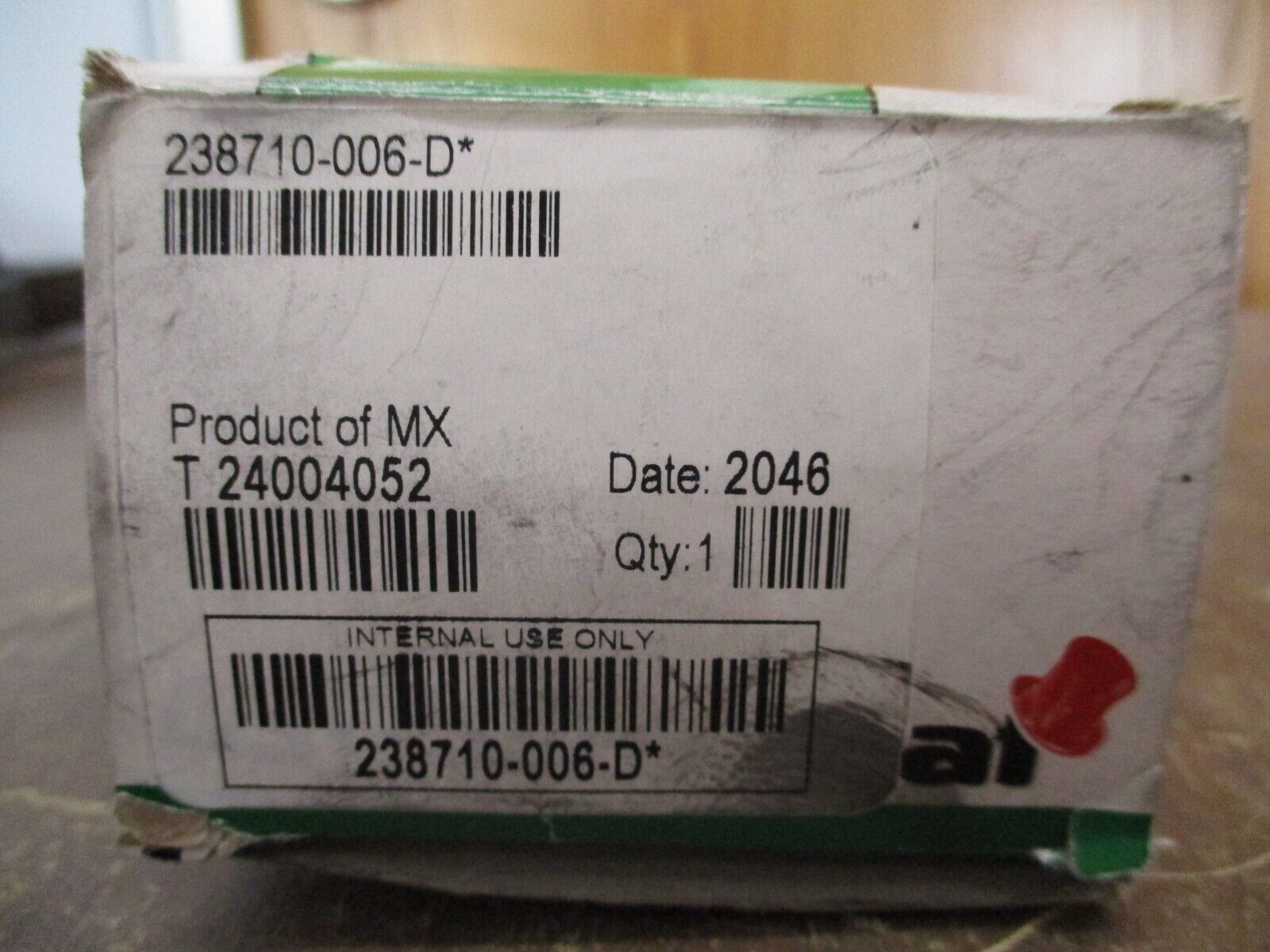 Asco Red Hat Solenoid Valve 238710-006-D* *Damaged Box* New Surplus