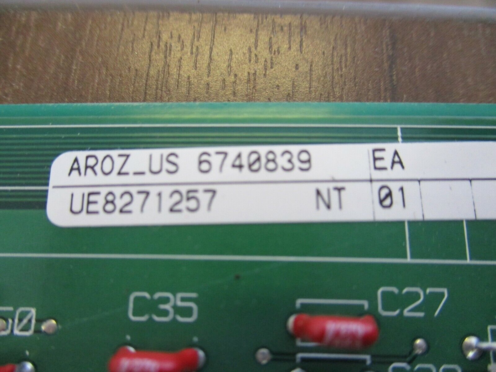 Merlin Gerin AROZ_US Control Board 6740839 6739815XD-2-E Used