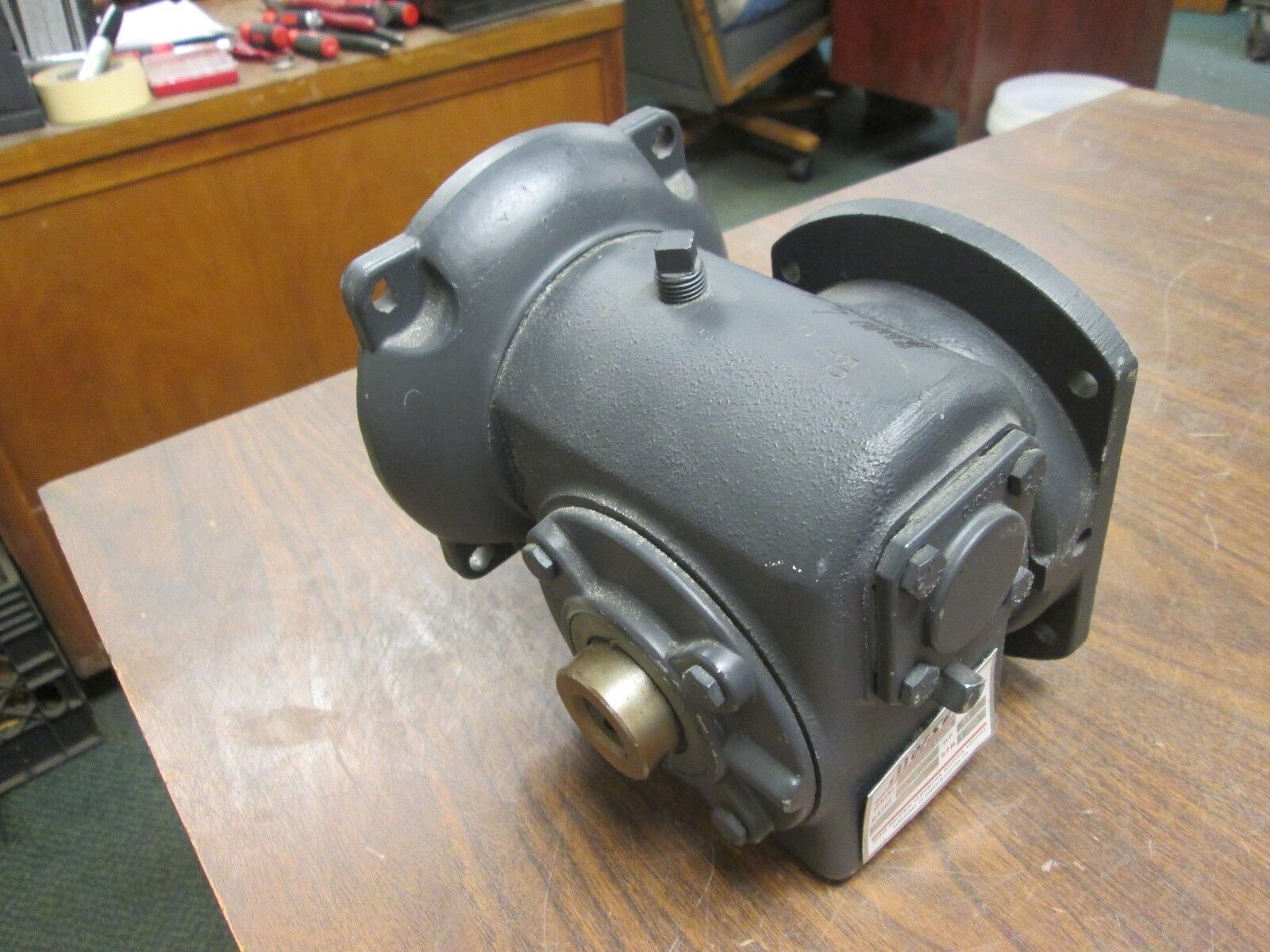 Morse Gear Reducer MJ0286 L07K Ratio 50:1 .41HP IN 1750RPM Used