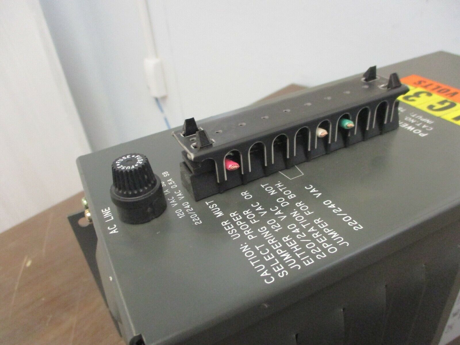 Allen-Bradley Power Supply 1771-P2 75VA 120/220/240VAC **No Fuse** Used