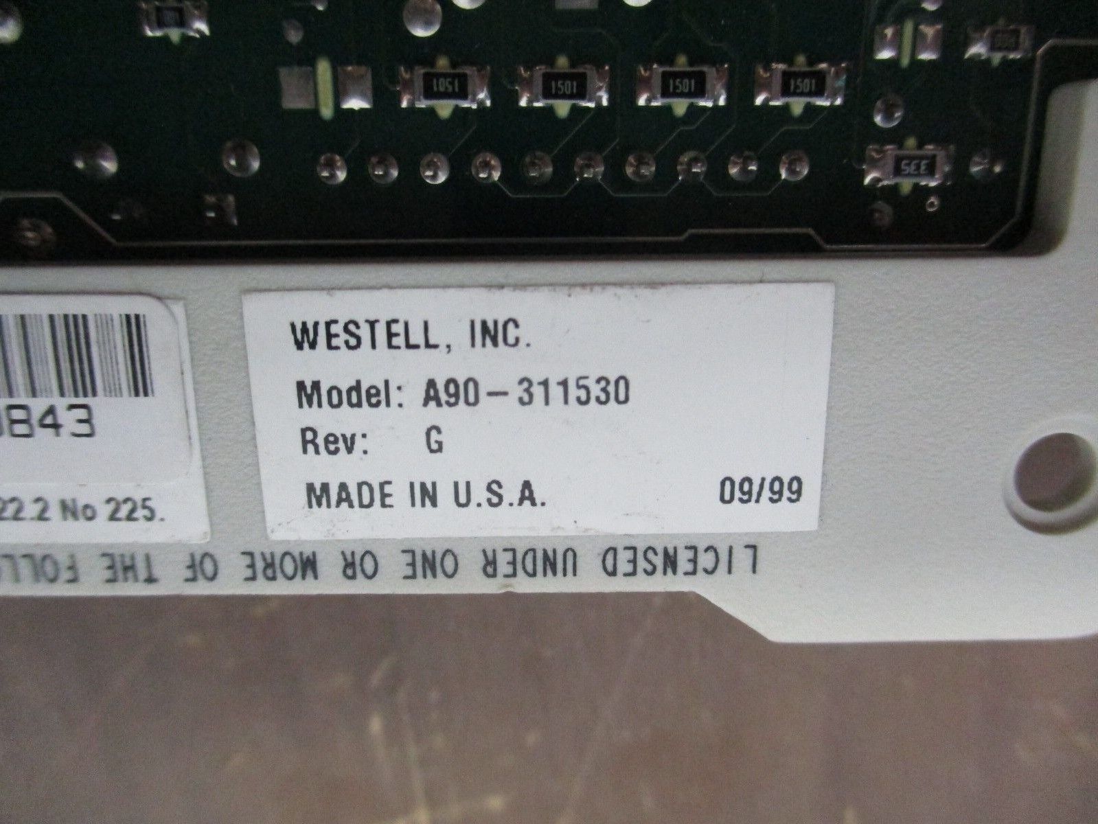 Westell Network Interface Unit A90-311530 Rev. G Used