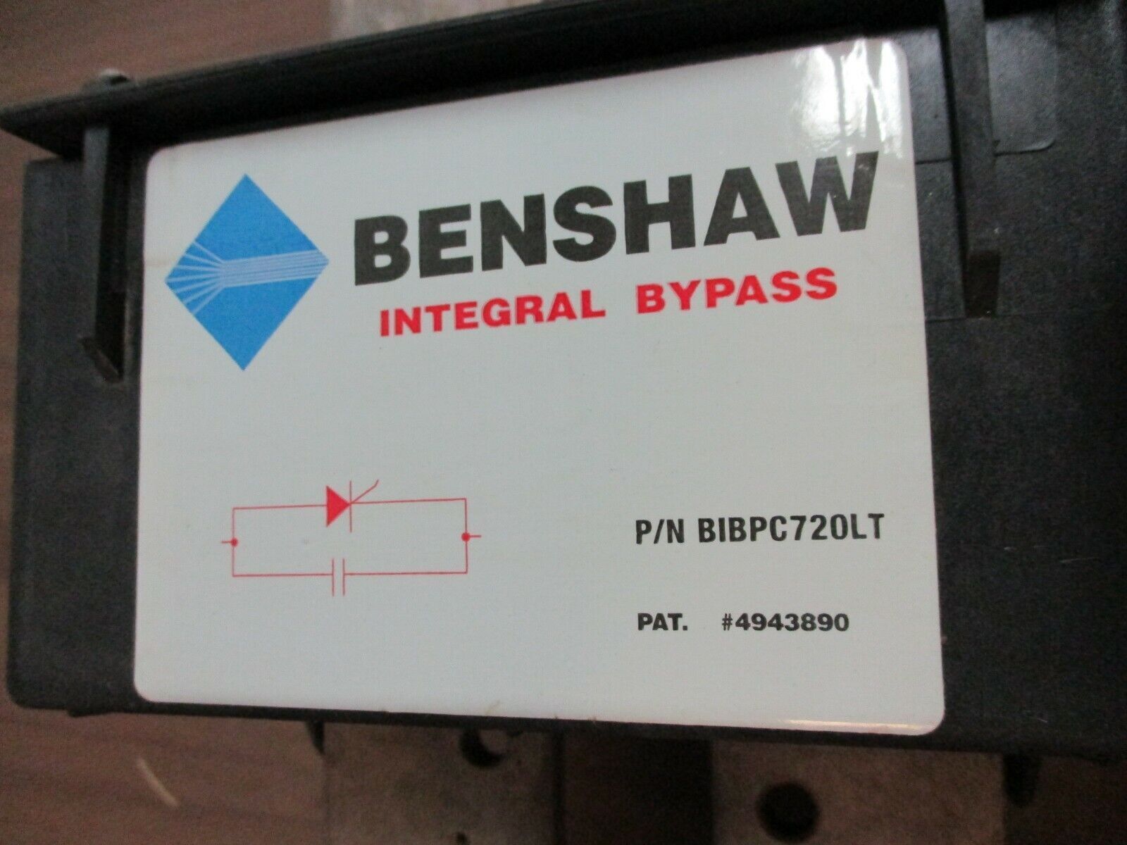 Benshaw Integral Bypass BIBPC720LT Used