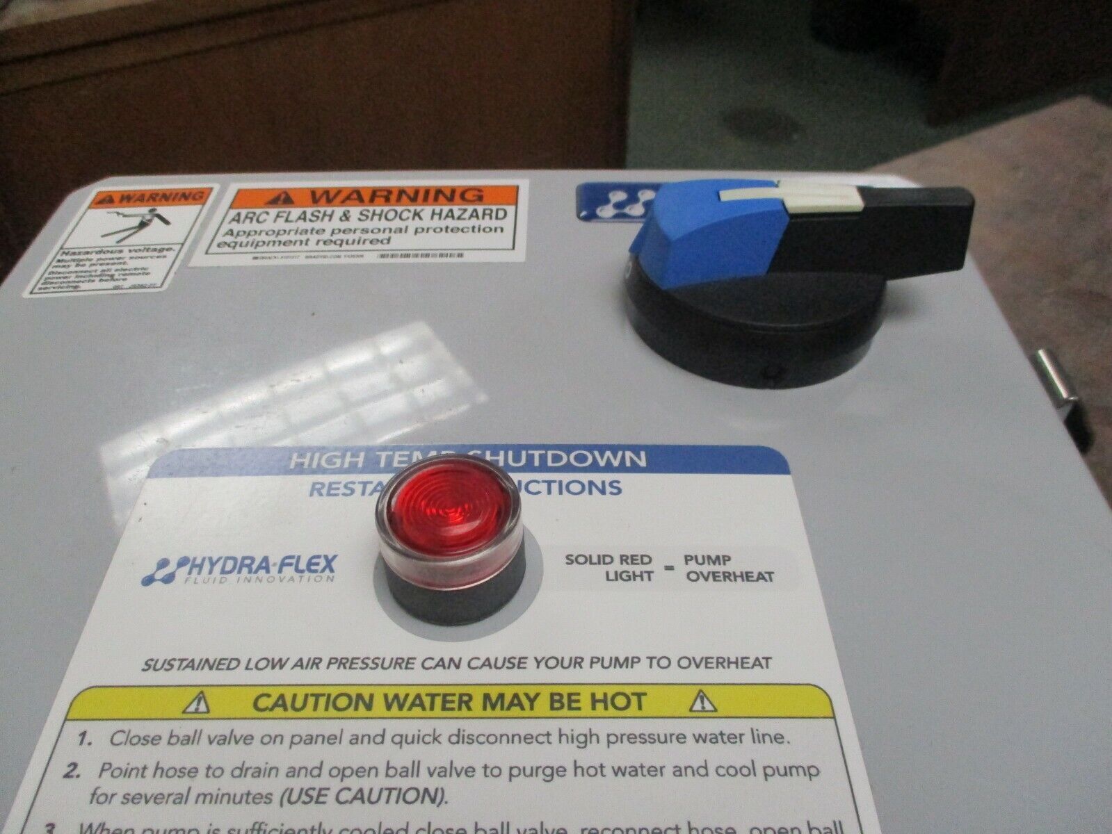 Eaton Type 3R Pump Controller 512-AB-RCX 24V Coil Trip: 4-20A Used