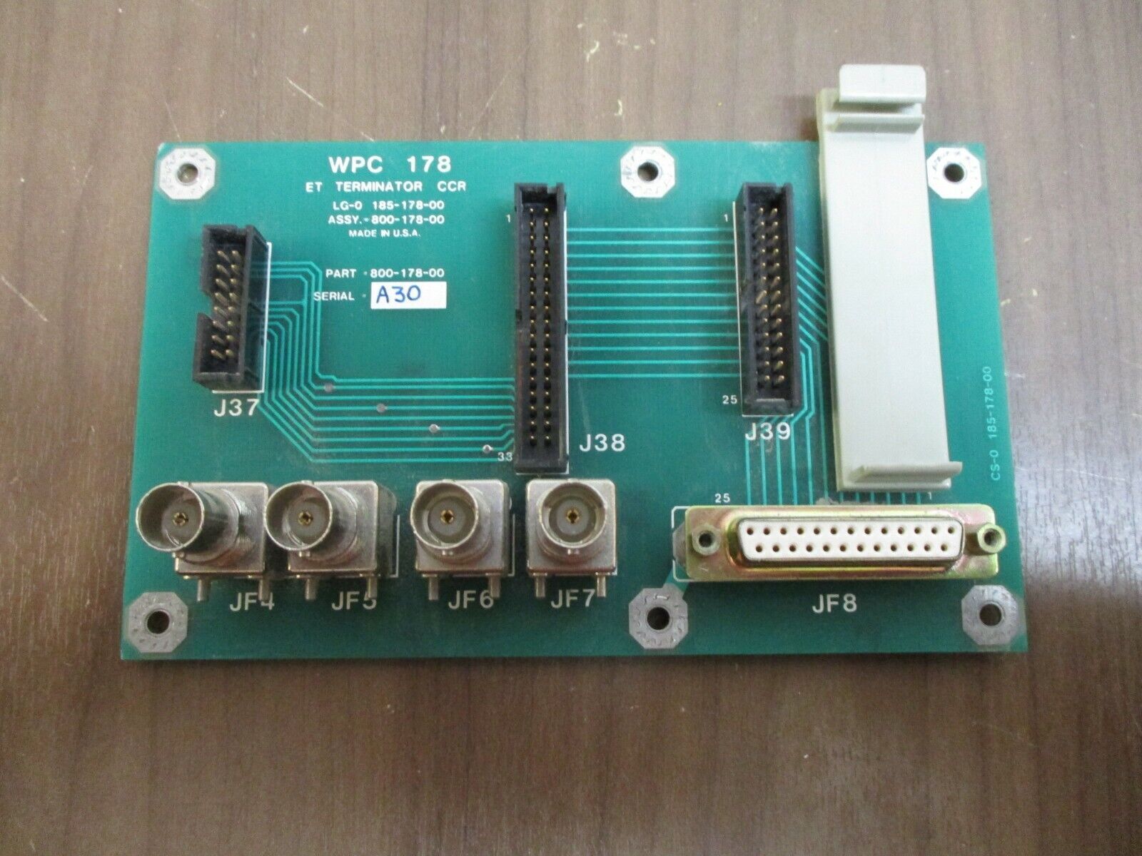WPC 178 ET Terminator CCR 800-178-00 Used