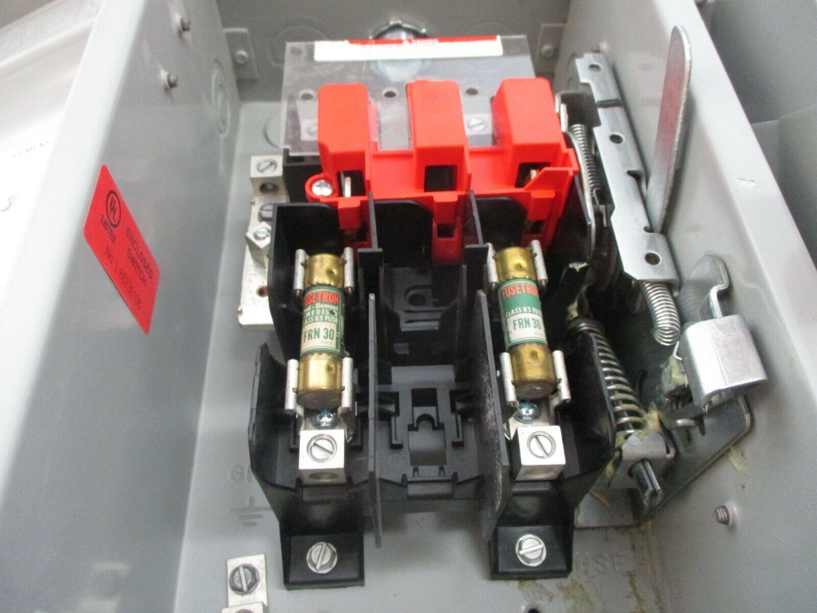 Siemens Fusible Safety Switch / Disconnect HF221N 30A 240V 2P Used