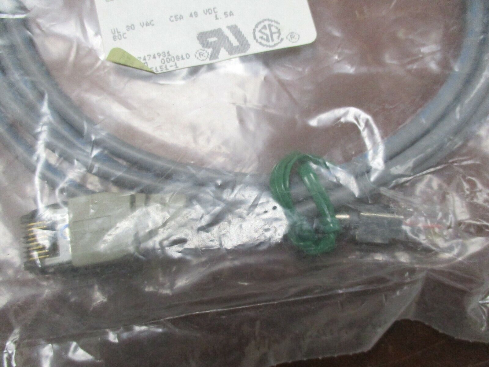 AMP Inc. SDL Programming/Comm Cable 943018-1 New Surplus