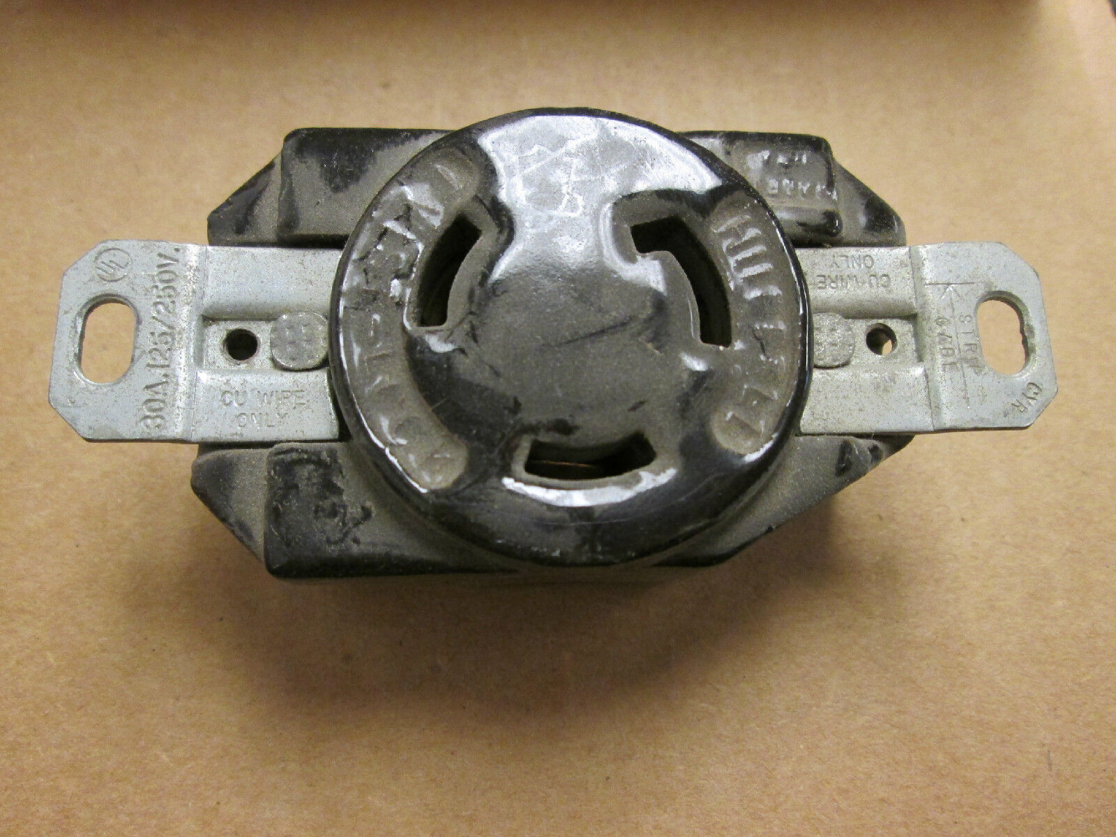 Misc Receptacle, 30A 250V, Lot of 10