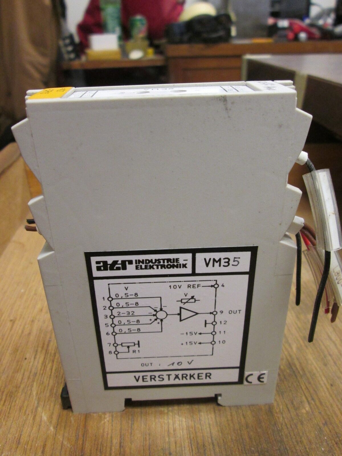 ATR Relay VM35 Din Rail Mount Used