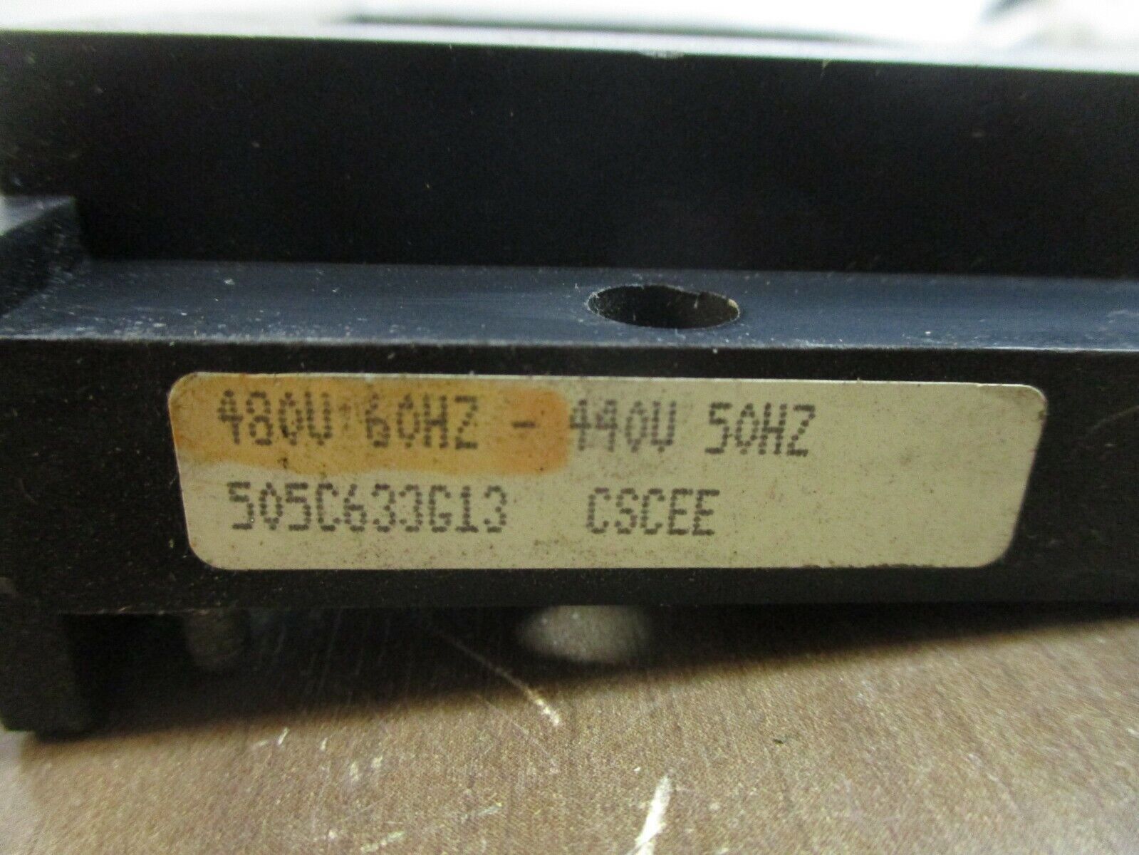 Westinghouse Magnetic Coil 505C633G13 480V@60Hz 440V@50Hz Used