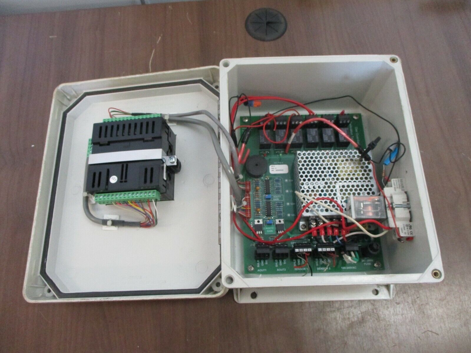 CTI Gas Detection Control Panel GG-2 Rev. 6 Type 4X Enclosure Used