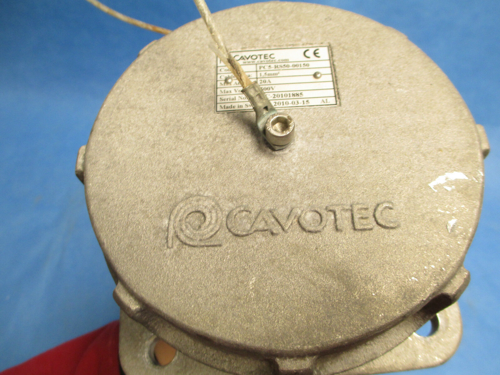 Cavotec 50 Pin Plug PC5-RS50-00150 20A 500V 1,5mm^2 Used