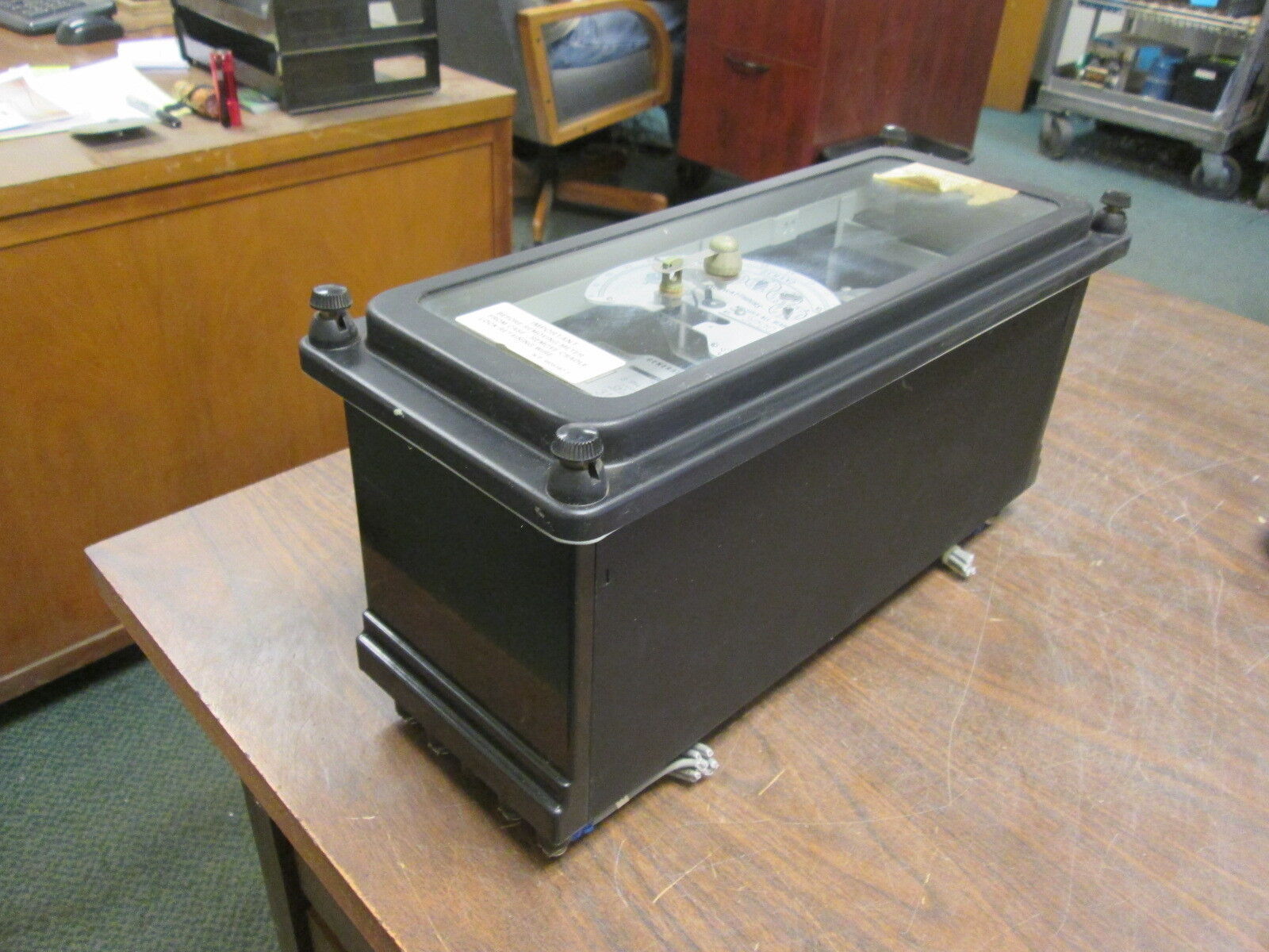 GE Type DSM-64 Kilowatthour Meter 701X2G252 3Ph 60Hz Used