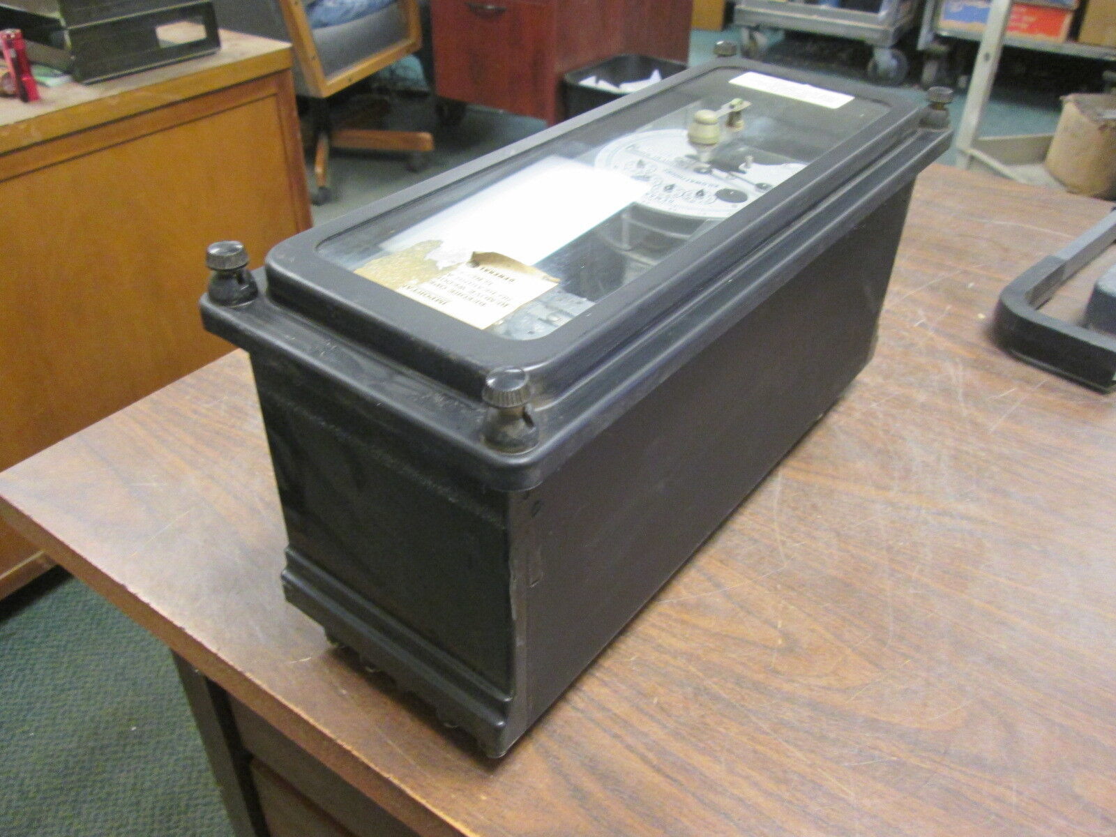 GE Type DSM-64 Kilowatthour Meter 701X2G252 3Ph 60Hz Used