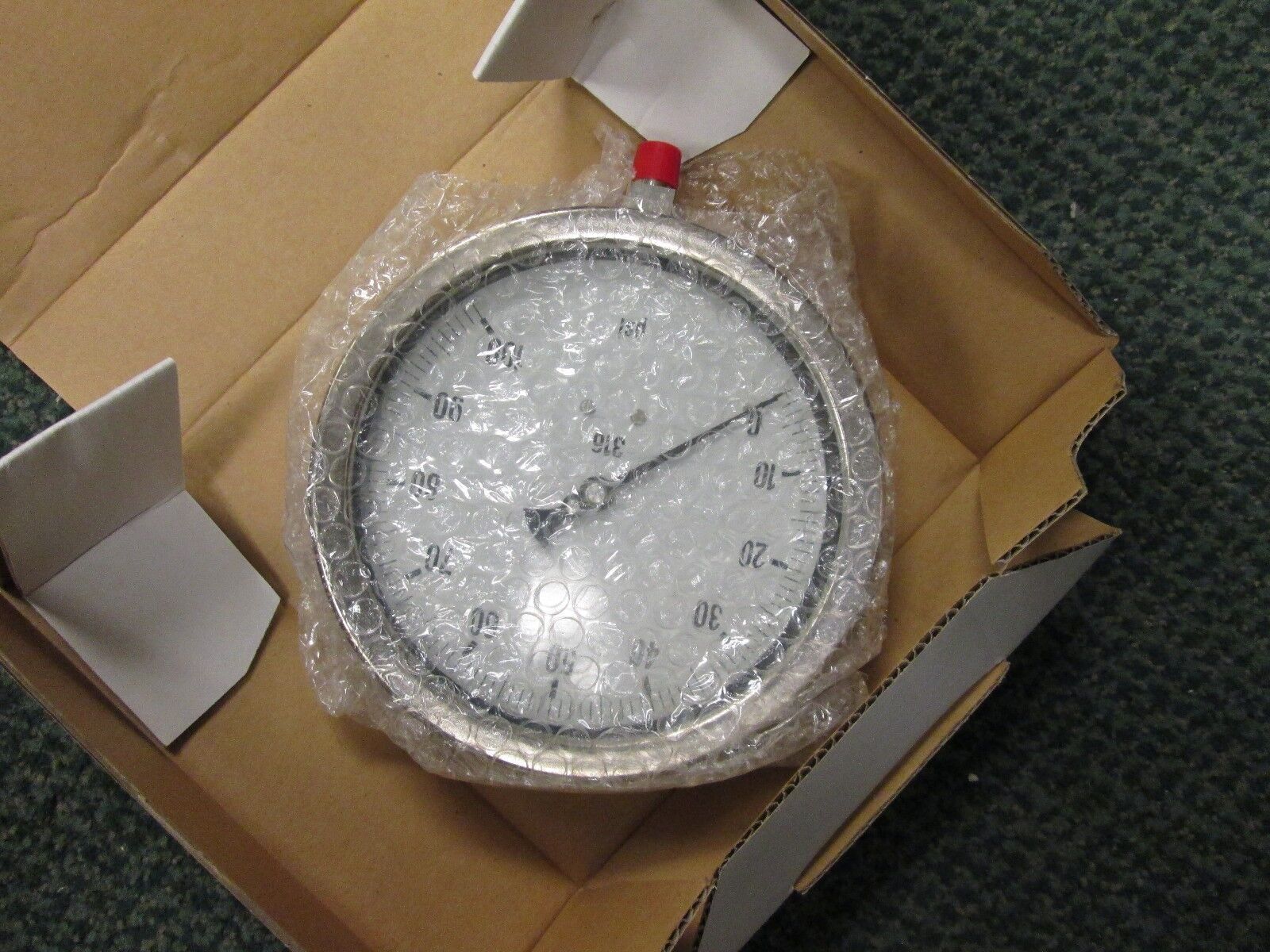 Pression Instruments 6" Stainless Steel Gauge 6001-4LE 1/4" NPT Bottom