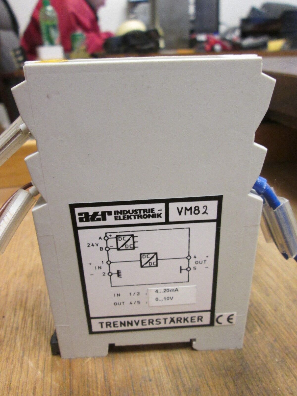 ATR Relay VM82 Din Rail Mount Used