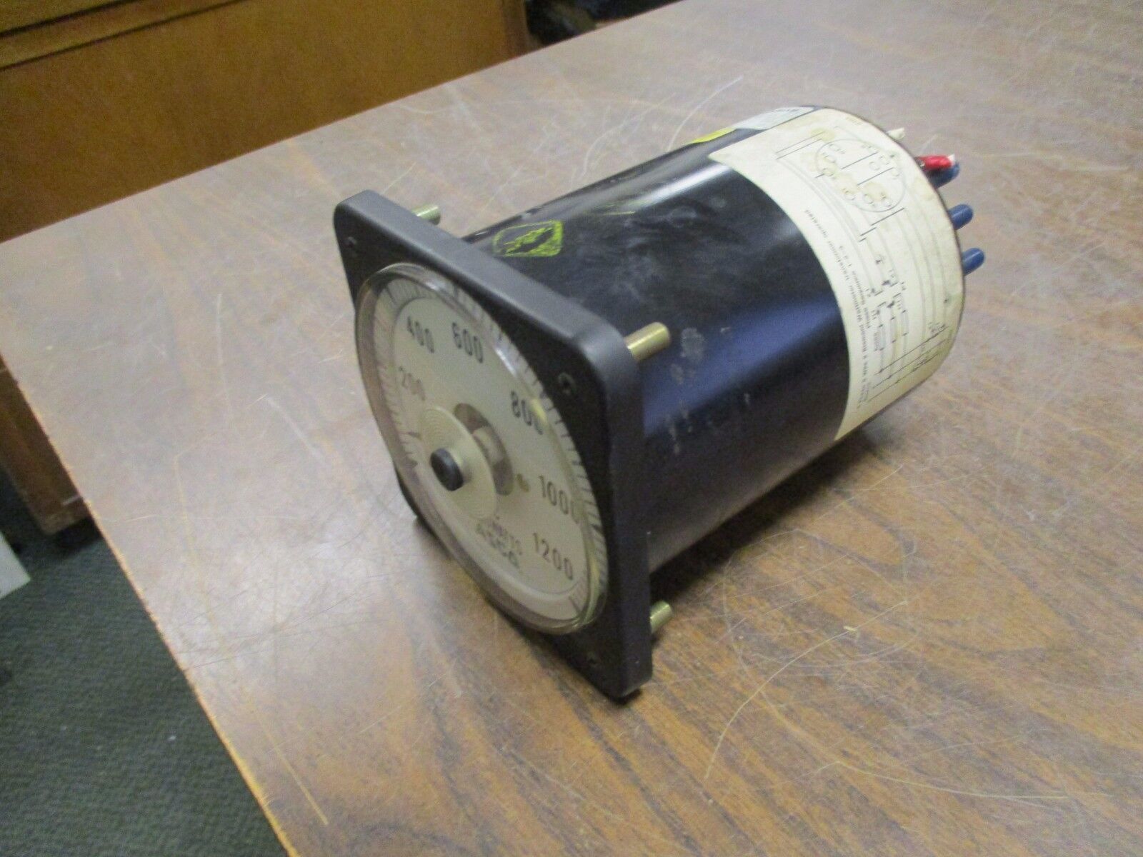 ASCO Kilowatt Meter BLS-97708-079-D-R Range: 0-1200KW Used