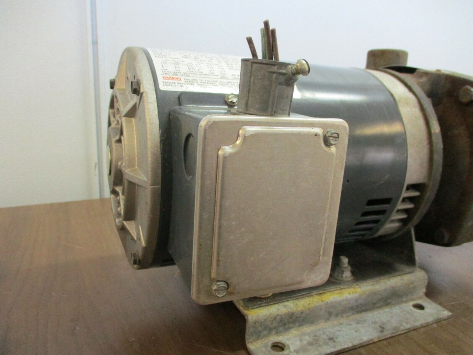 Flowserve SMP-2000 Pump P-296A Size: 1x5 3-2-B 3HP 3490 RPM 208-230/460V Used