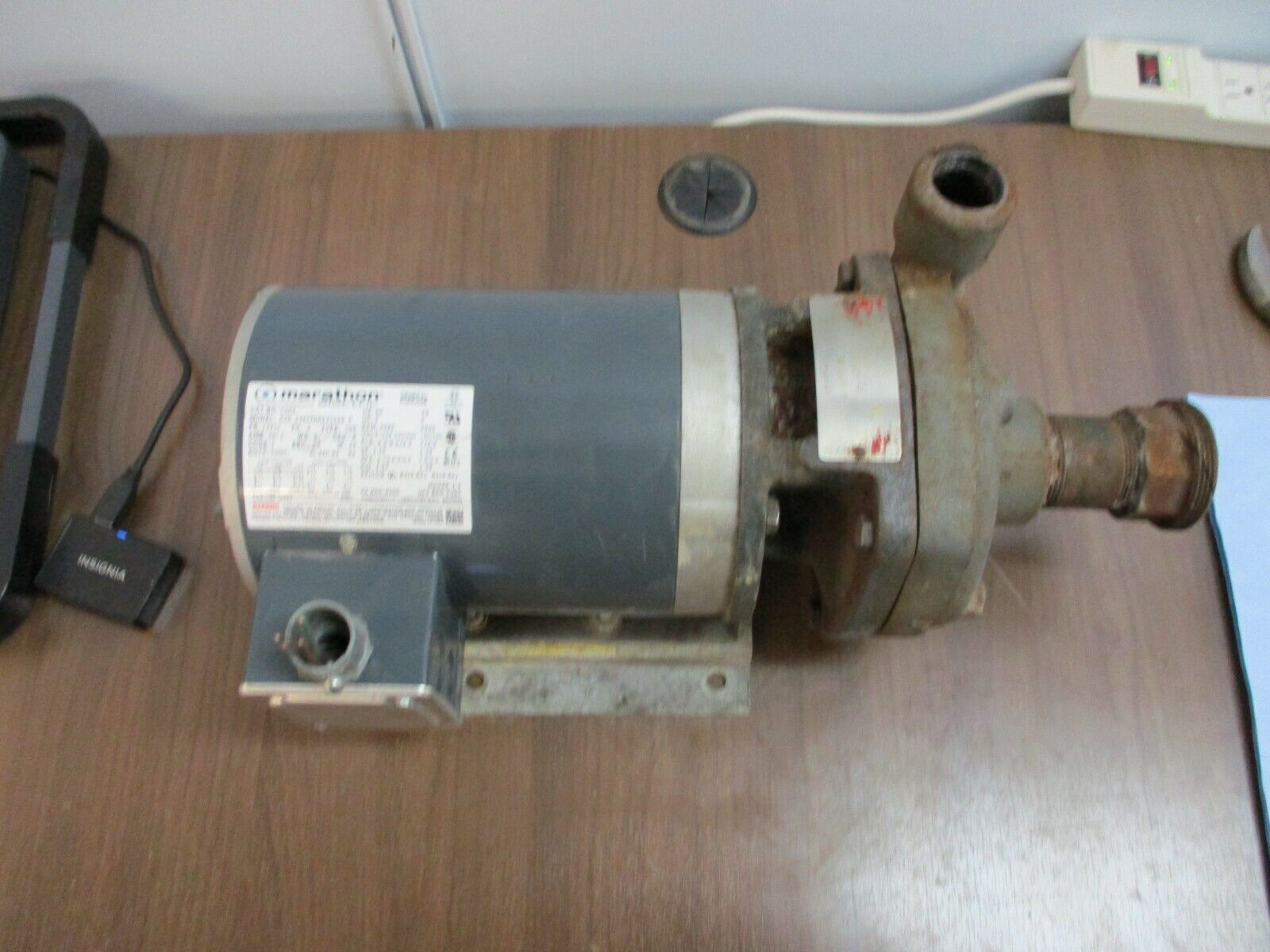 Flowserve SMP-2000 Pump P-296A Size: 1x5 3-2-B 3HP 3490 RPM 208-230/460V Used