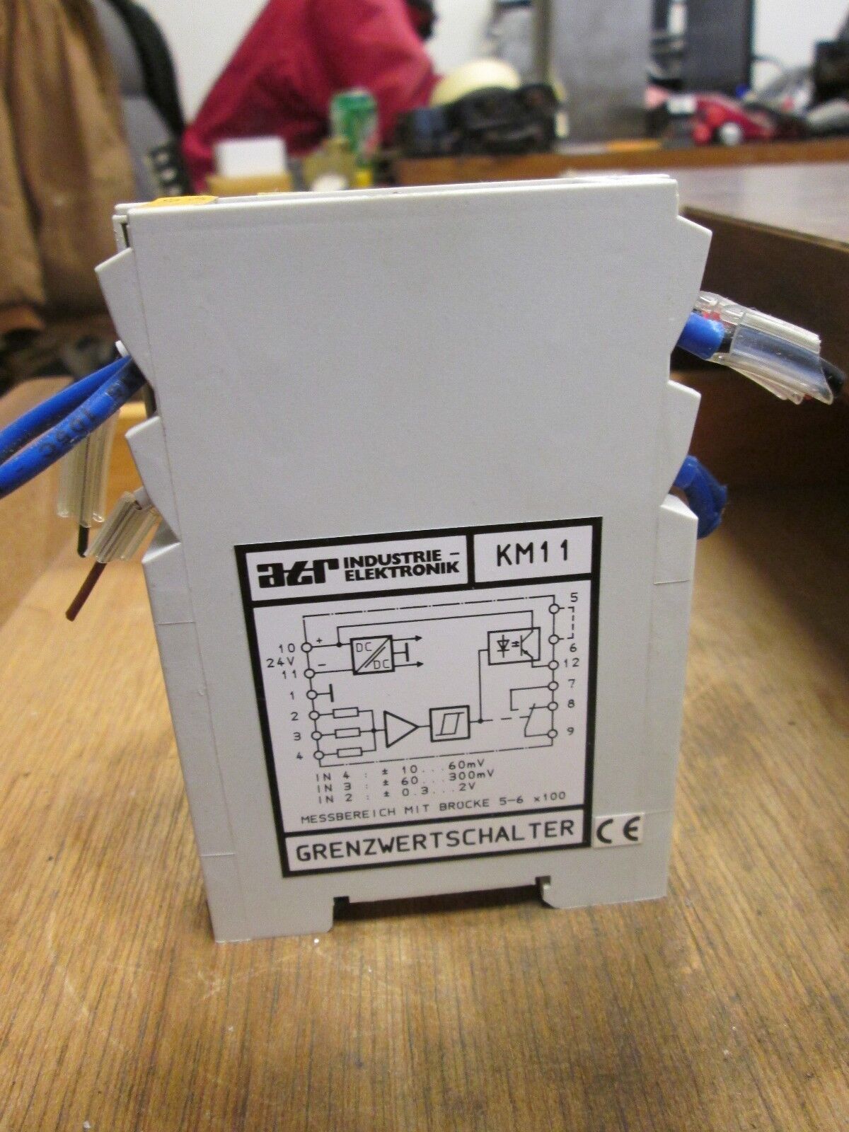 ATR Relay KM11 Din Rail Mount Used