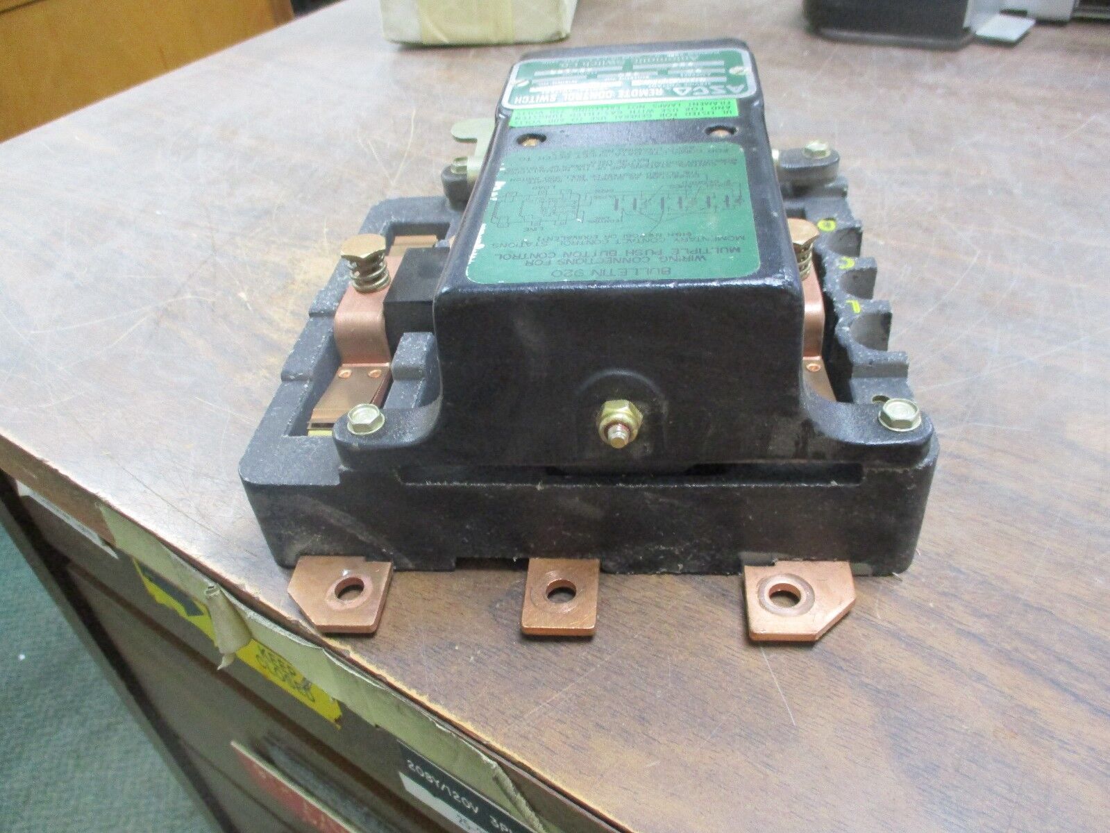 ASCO Remote Control Switch 926 60A 600V 60Hz Control: 208-240V Used