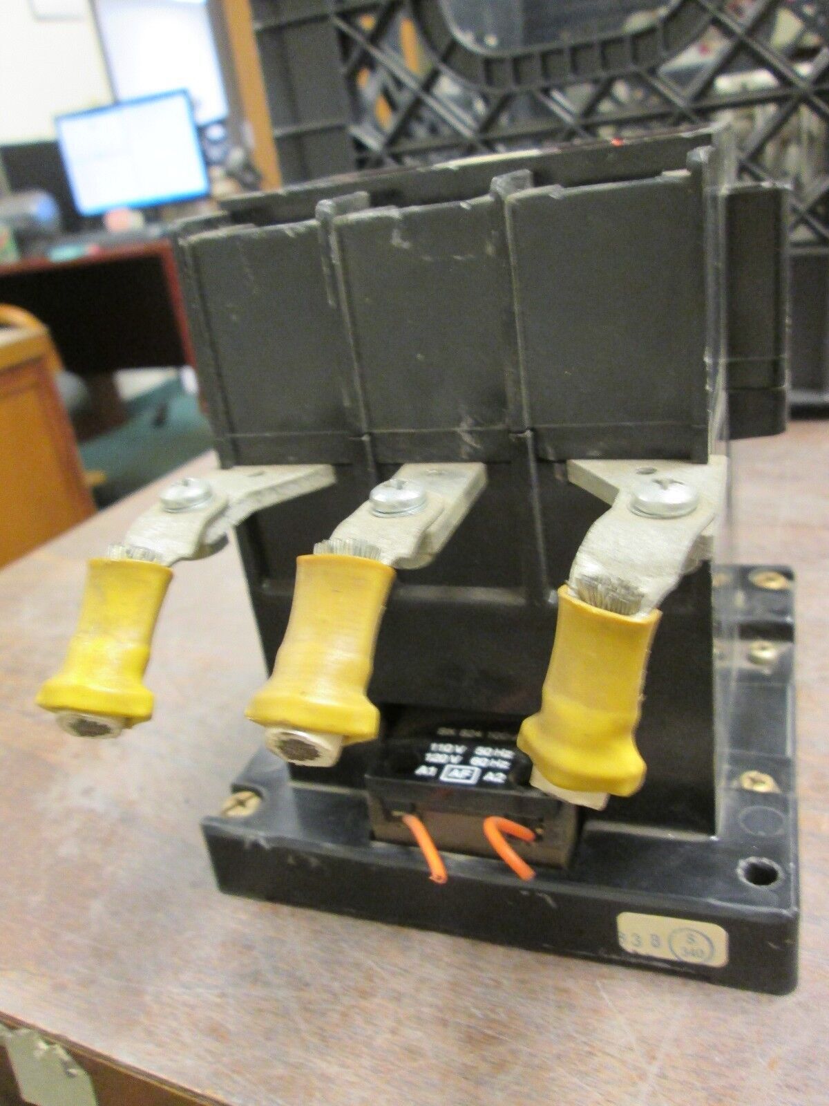 ASEA Size 3 Contactor EH-100 120V Coil 105A 600V Used