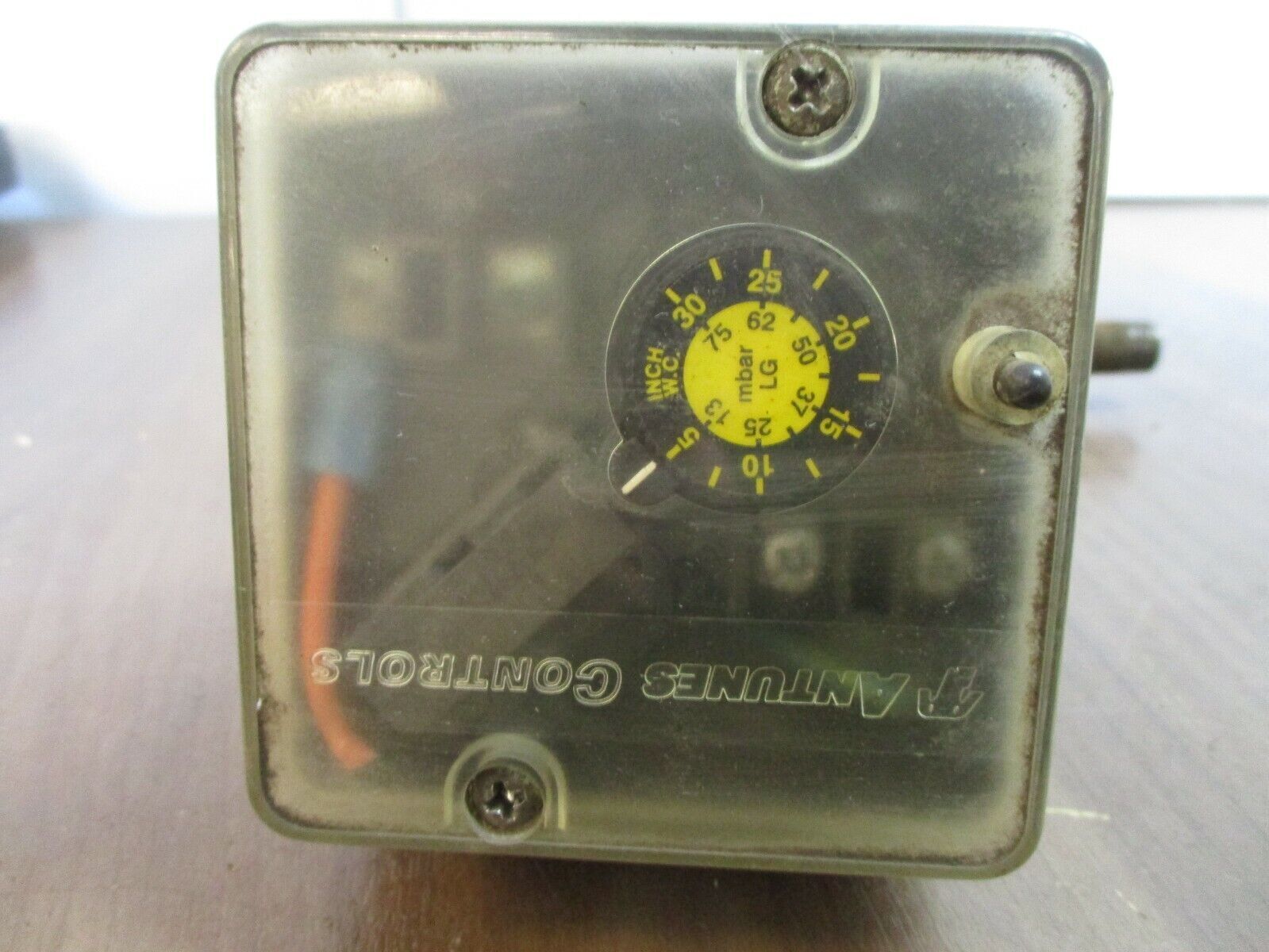 Antunes Controls Gas Pressure Switch 8103116303 5-30" W.C. 40-140°F 125/250V