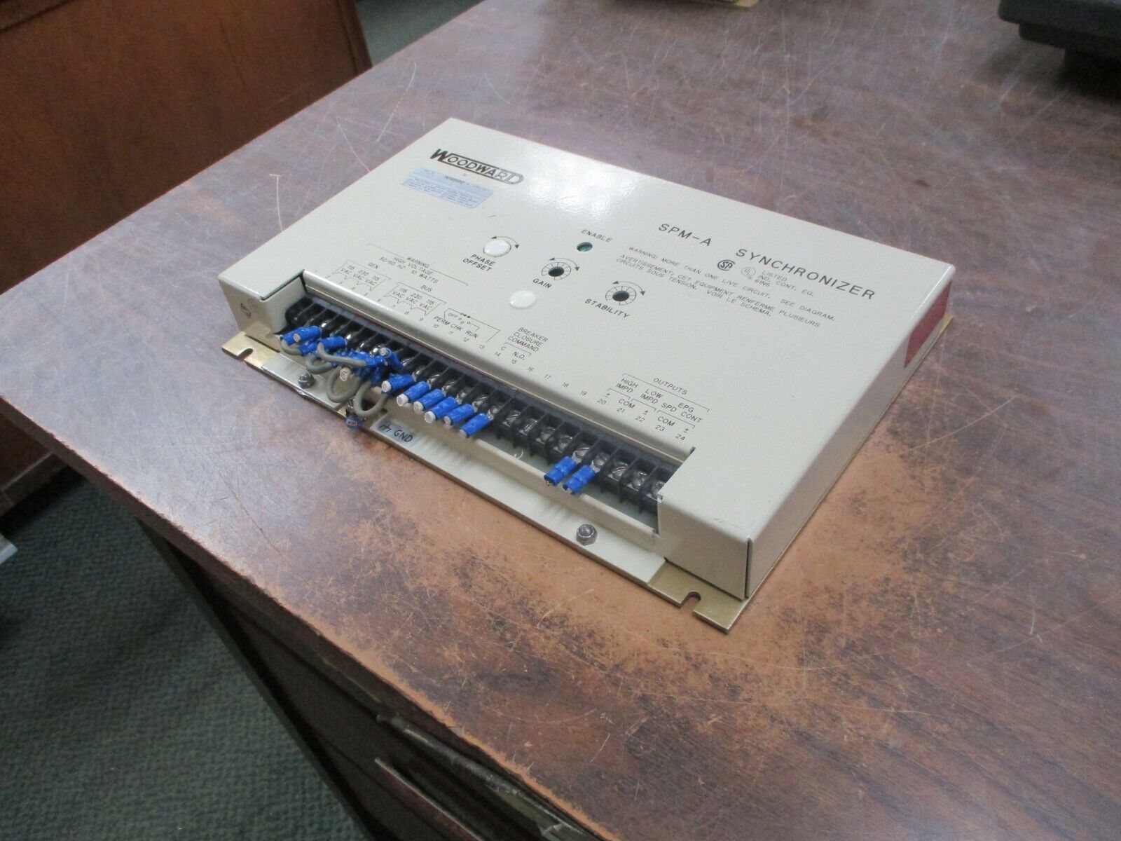 Woodward SPM-A Synchronizer 9905-001 L 115/230V 50/60Hz 10W Used