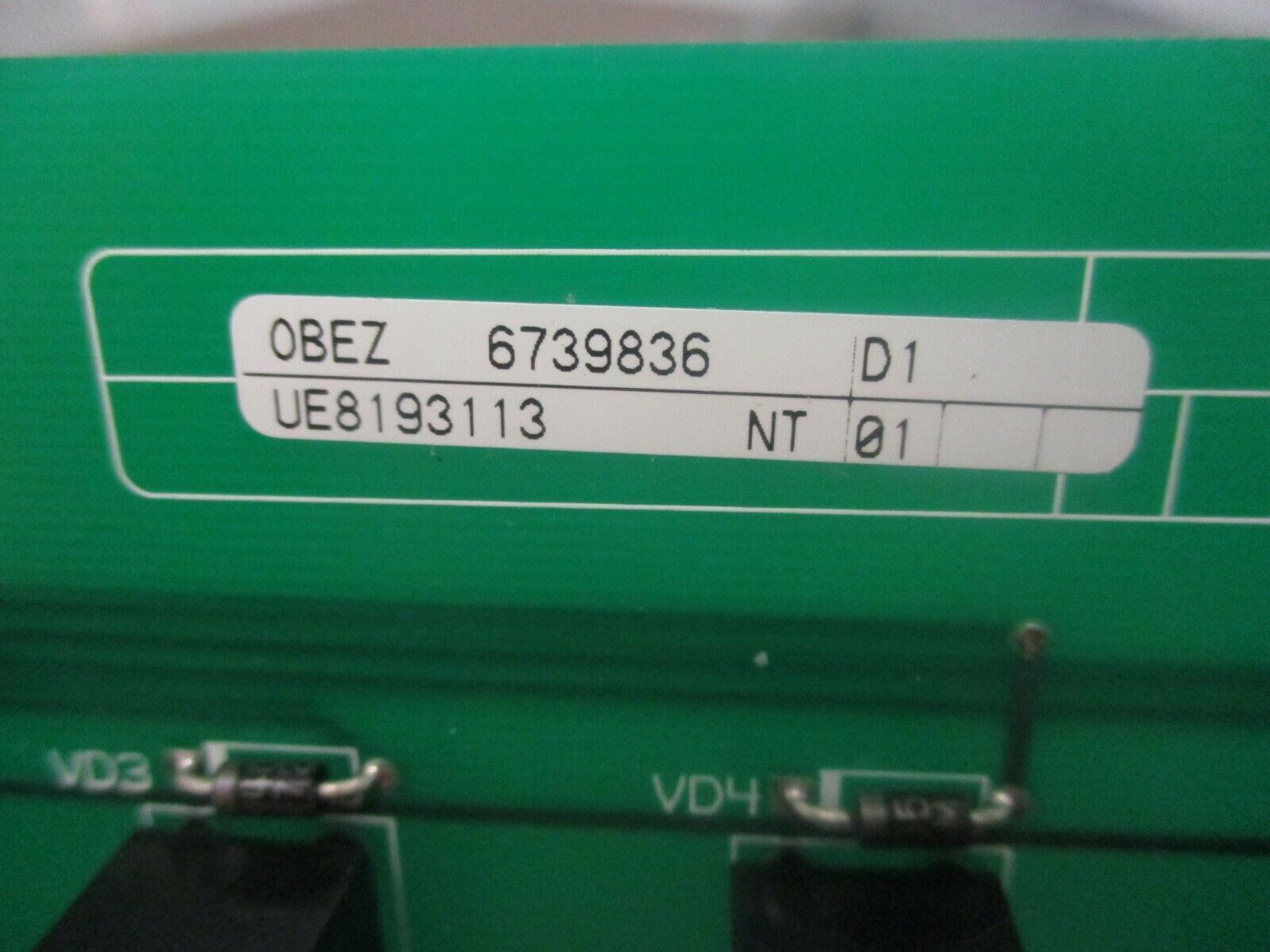 MGE OBEZ PCB 6739836 Rev. D1 *No Box* New Surplus