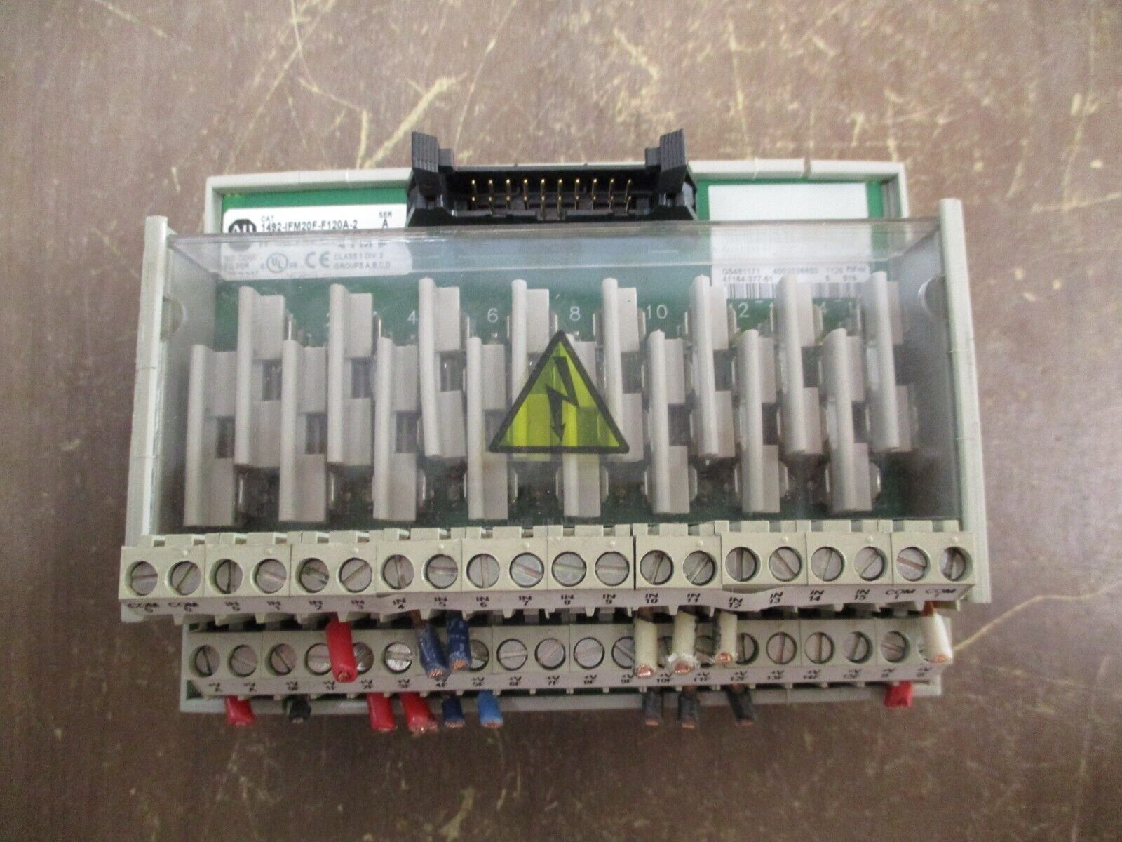 Allen-Bradley Fusible Digital IFM 1492-IFM20F-F120A-2 Ser. A 85-132V AC/DC 20PT
