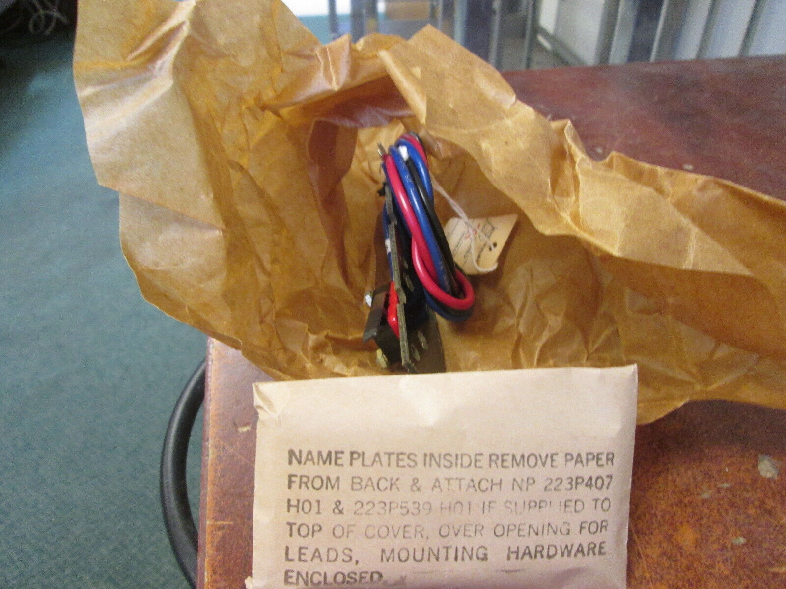 Westinghouse Type DS Aux Switch 178C265G03 New Surplus