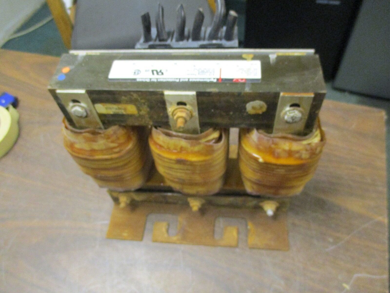 TCI KTR Tuning Reactor KTR15A65HG 28.7A 600V 3Ph 60Hz Used