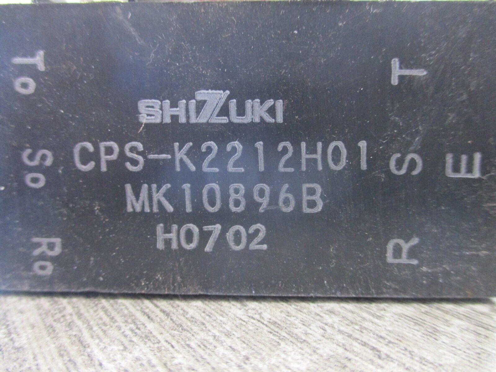 Shizuki Capacitor Module CPS-K2212H01 (3) 5A Fuses Used