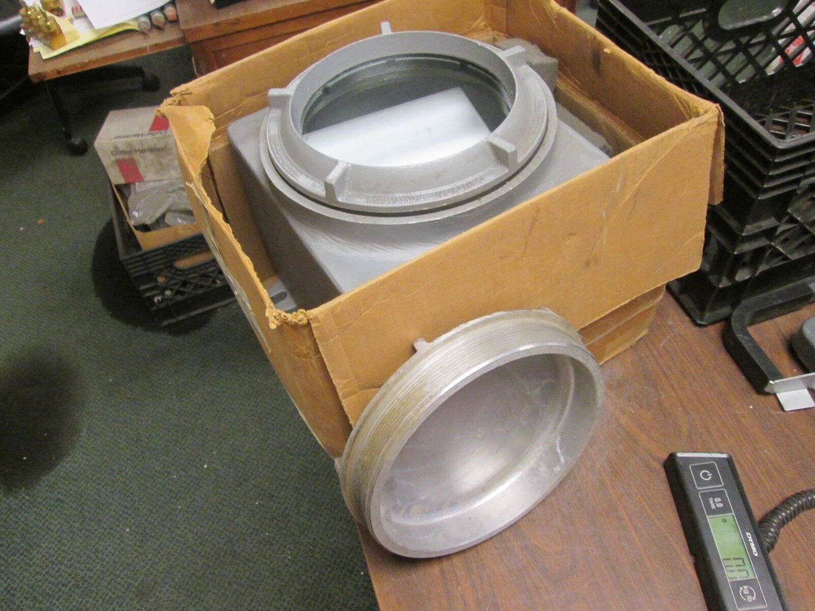 Hubbell Killark GR Explosion Proof Box w/ Lens Cover GRHC-775L New Surplus