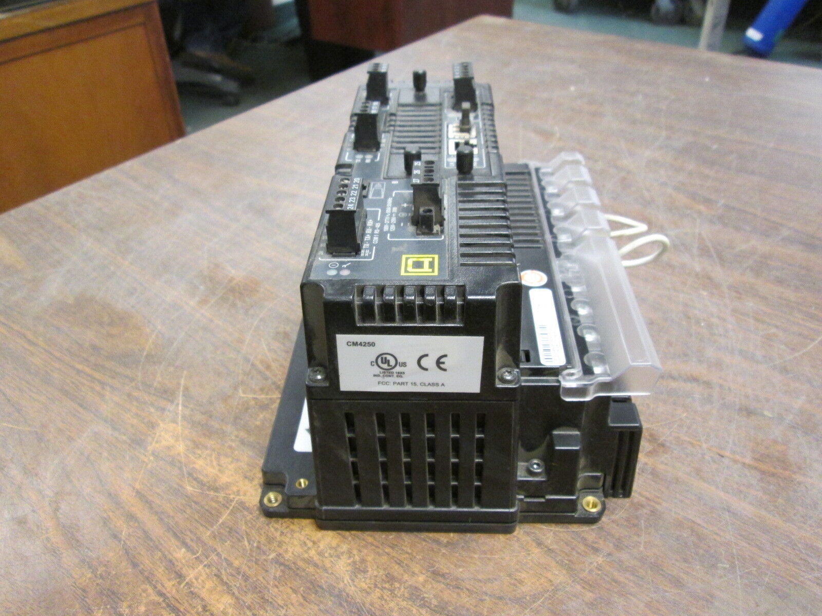 Square D PowerLogic Circuit Monitor CM4250 240/300V 96mA w/ CVM42, Used