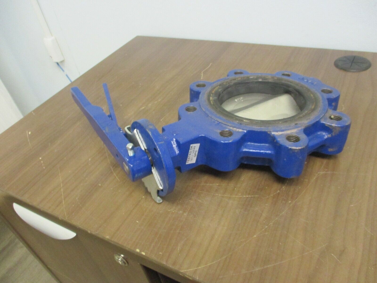 Keystone Butterfly Valve 222 Size: 5" Body: CI Disc: 304SS Stem: 416SS Seat:EPDM