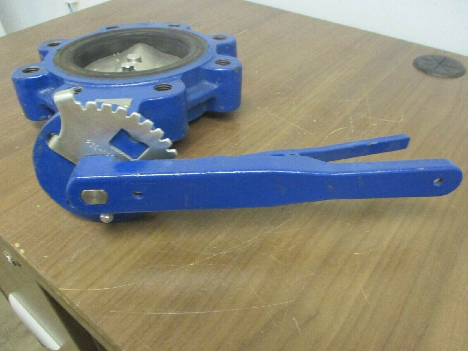 Keystone Butterfly Valve 222 Size: 5" Body: CI Disc: 304SS Stem: 416SS Seat:EPDM