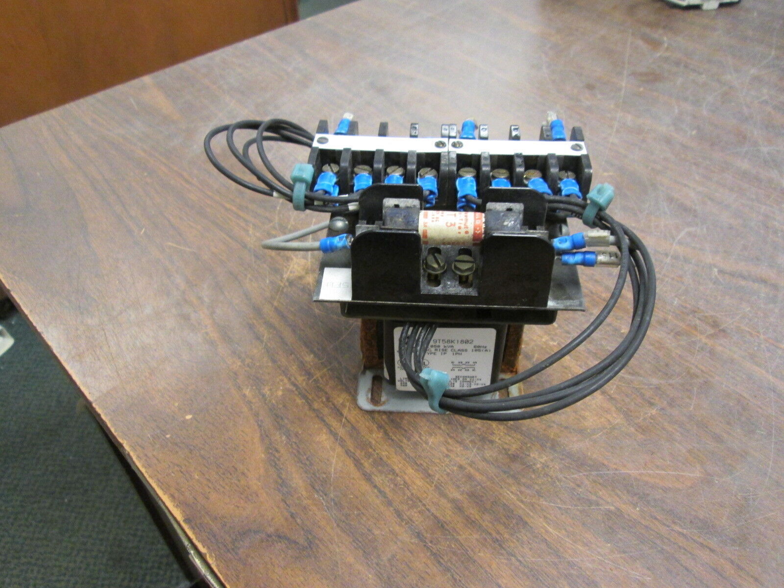 GE Transformer w/ Interface 9T58K1802 0.050KVA Pri:240/480 Sec:120/240V 1Ph Used