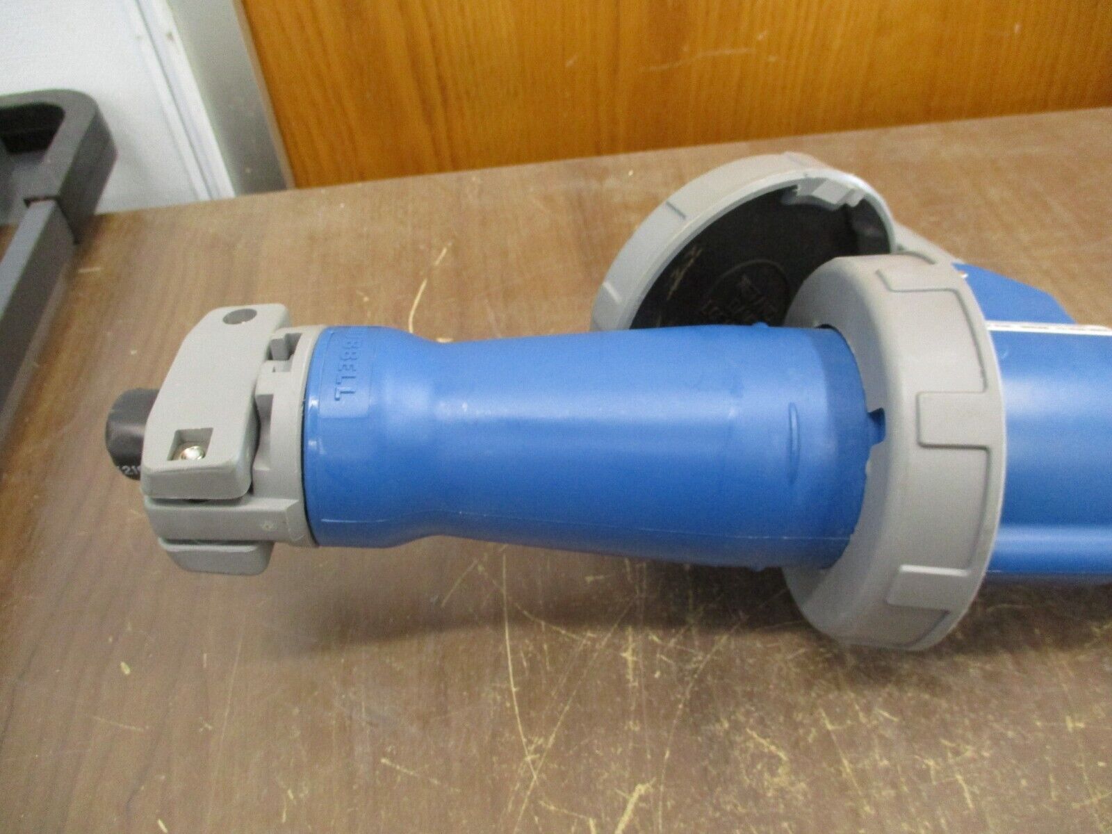 Hubbell Plug & Connector Set 363P6W / 363C6W 63A 220V Wire Ends Used