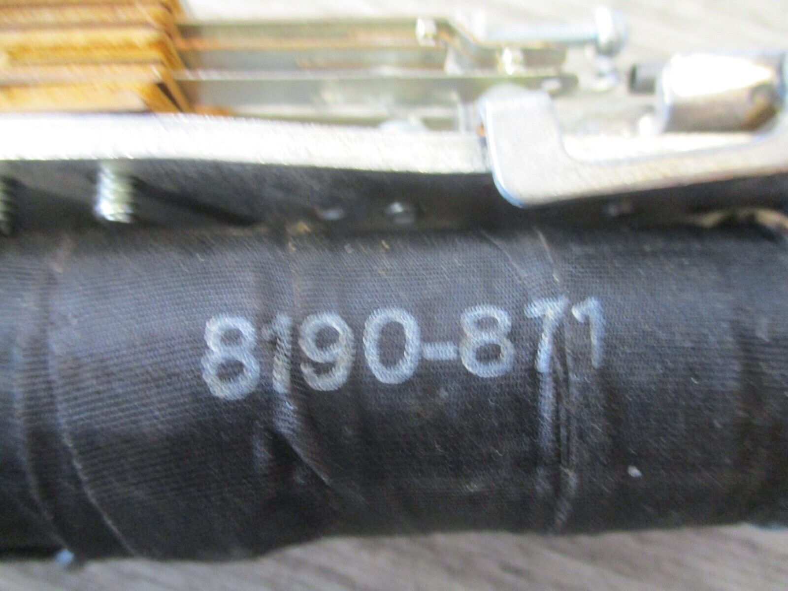 Misc. Brand Control Relay 8190-871 Used.