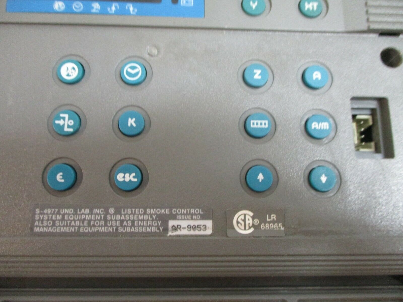 Johnson Controls Metasys Controller DX-9100-8454 24VAC, *Scraped Front* Used