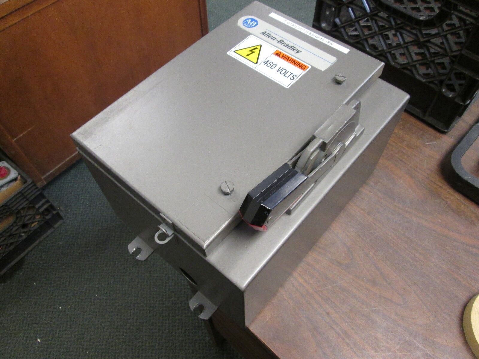 Allen-Bradley Fusible 3R Safety Switch 1494G-CF3J6 60A 3P Enclosure:3R/4/12 Used