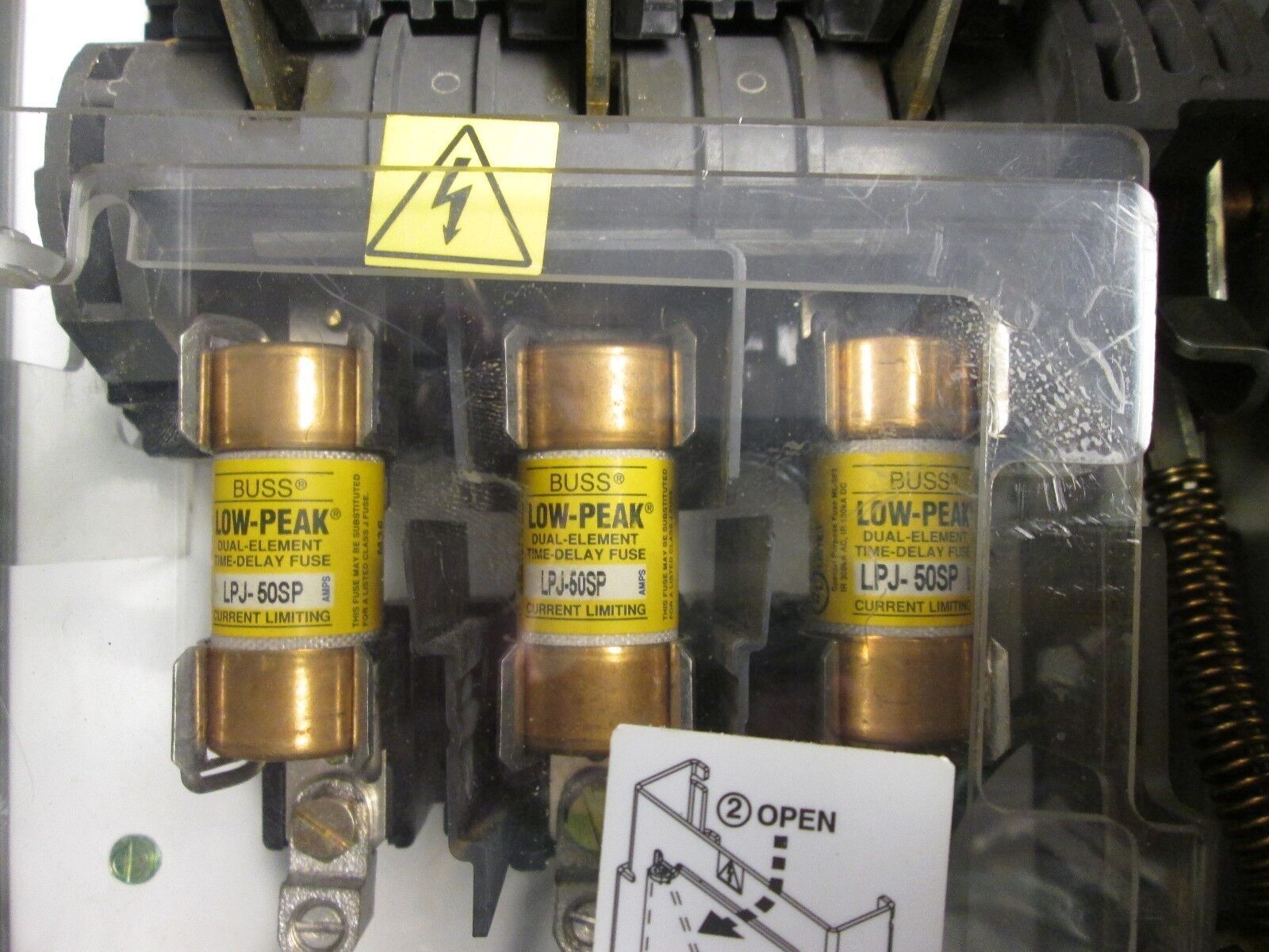 Allen-Bradley Fusible 3R Safety Switch 1494G-CF3J6 60A 3P Enclosure:3R/4/12 Used