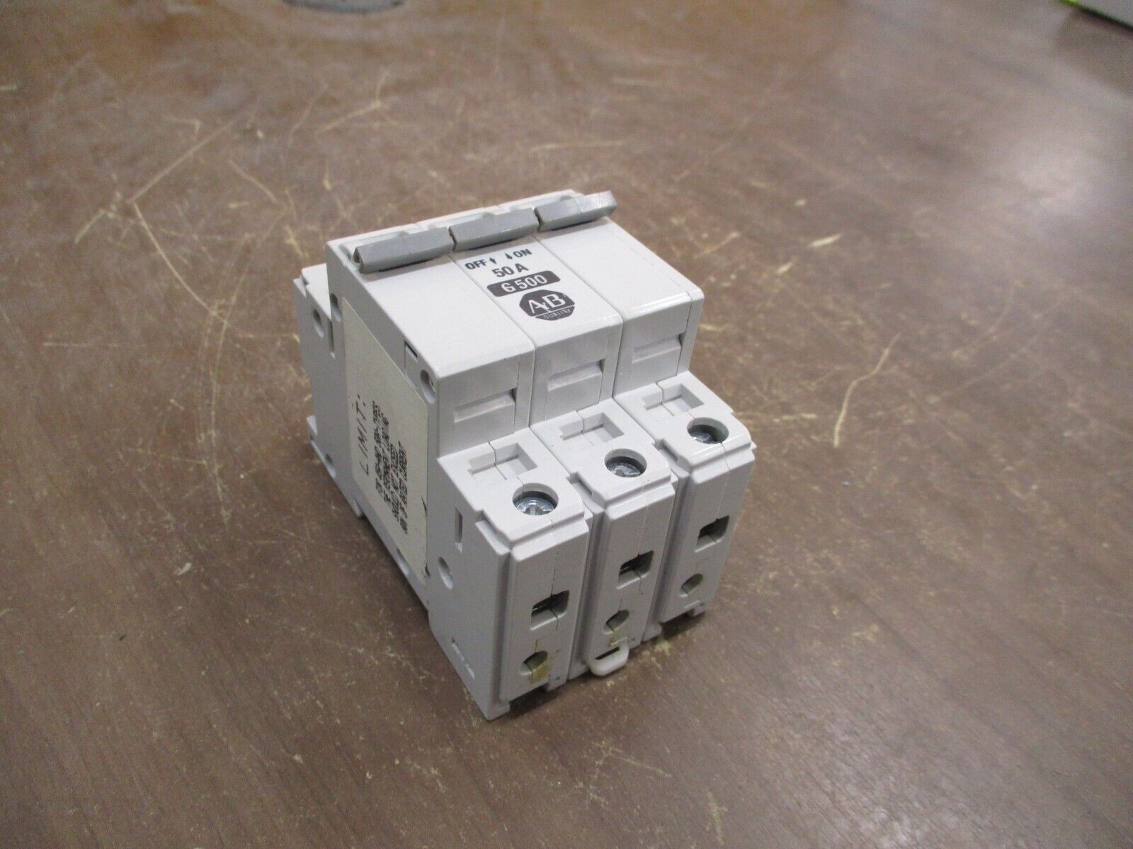 Allen-Bradley Circuit Breaker 1492-CB3G500 50A 480V 3P Used