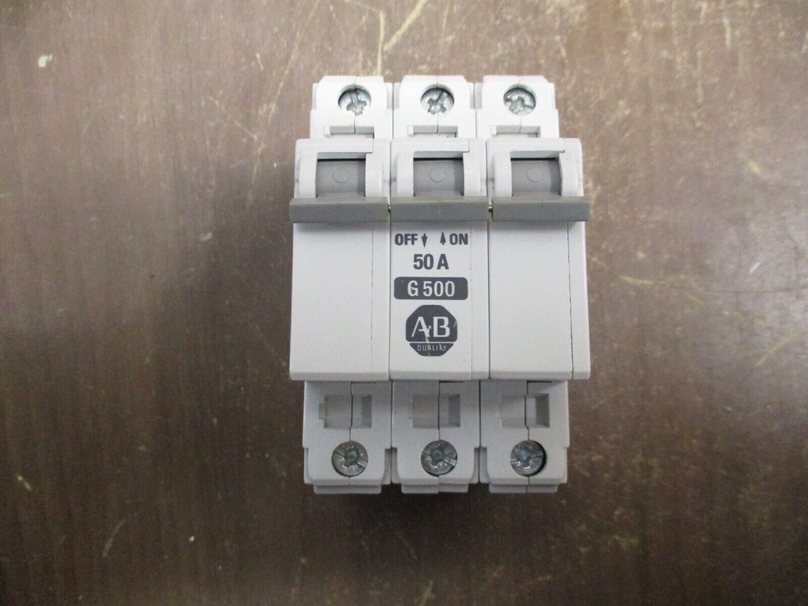 Allen-Bradley Circuit Breaker 1492-CB3G500 50A 480V 3P Used
